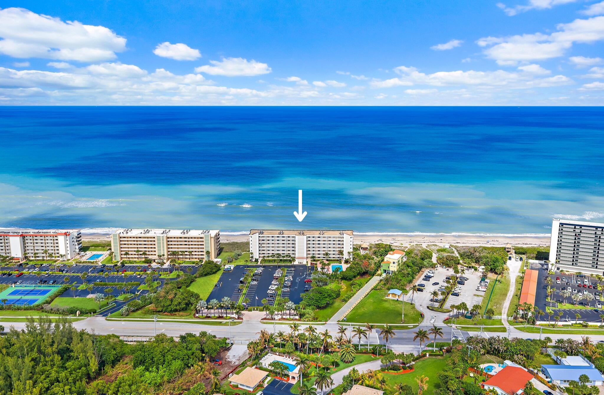 Wake up to sweeping ocean views from this beautifully updated 2/2 condo on Hutchinson Island. This second-floor retreat is thoughtfully renovated, featuring a stylish kitchen with quartz counters, luxury vinyl plank floors and remodeled baths, plus the convenience of a full-size washer and dryer. Offered furnished or unfurnished, it is truly move-in ready with impact glass, newer air conditioning and water heater. Tranquil ocean views can be enjoyed from nearly every room, along with a dedicated storage unit for beach essentials. Set in a well-managed, renovated building with all concrete work complete and assessments paid, residents enjoy private beach access, a huge pool, sauna, clubhouse, tiki hut, shuffleboard and more. No lease first year, then up to four times per year.