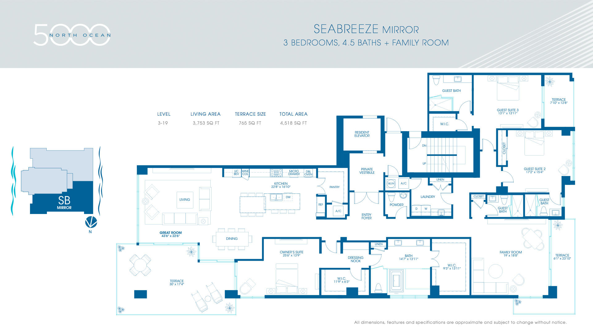 5000 NORTH OCEAN CONDO - Residential