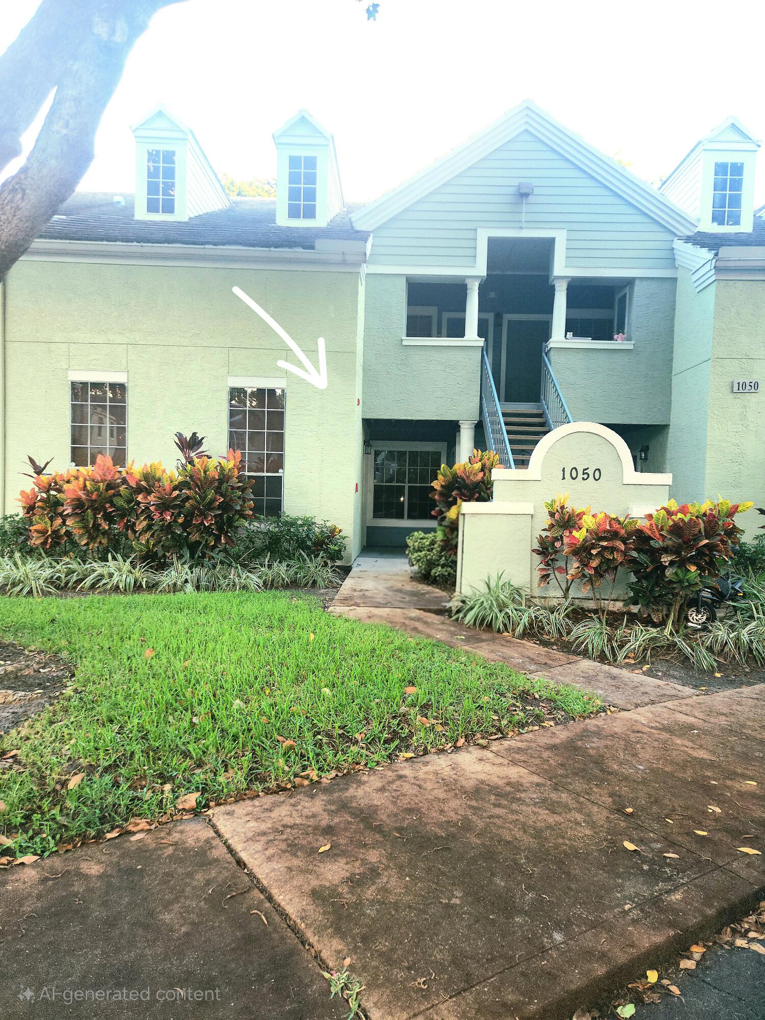 1/1 first floor condo located in the highly desired gated community of Bahia Delray. Conveniently located east of I95, minutes from the beach and downtown Delray. Bright and airy featuring vaulted ceilings, Tile flooring in living room, kitchen and common area spaces, and laminate flooring in the bedroom. Freshly painted with all new lighting fixtutes, window treatments, and curtains, An Open kitchen with Granite countertops, stainless steel appliances, Full size washer and dryer with built in shelving as well an extra storage closet available outside the front door exclusive to this unit! Beautiful resort style-pet friendly community with a gated entry, community pool, hot tub, clubhouse, gym and onsite management. Welcome Home!