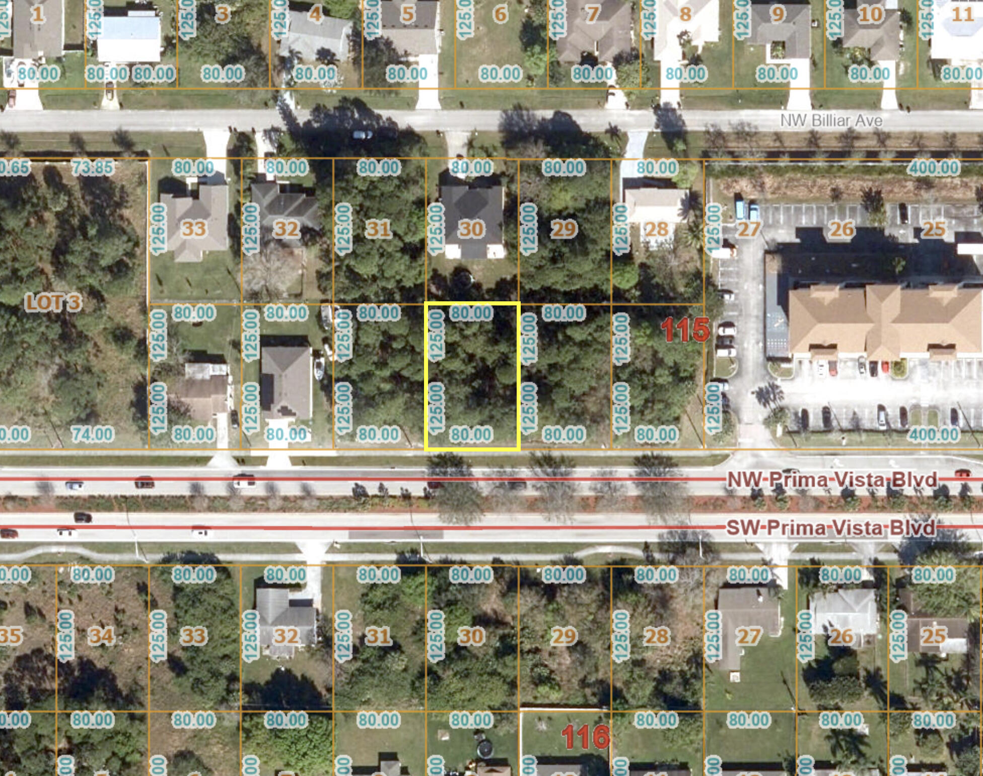 PORT ST LUCIE SECTION 27 - Land