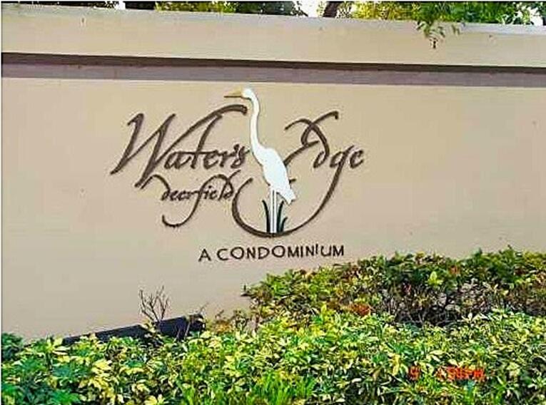 WATERS EDGE AT DEERFIELD CONDO - Residential Lease