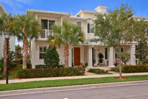 1318 S Jeaga Drive is a beautiful 3 bedroom 2 1/2 bath town home located in Mallory Creek at Abacoa. The kitchen features extended wood cabinets, beautiful back splash and stainless steel Whirlpool Gold appliances. Flooring includes large diagonal tile's in the down stairs living area and plush carpeting upstairs. Both full baths have been beautifully upgraded featuring wood cabinetry and slider shower doors. Hurricane impact glass through out including the sliders upstairs. Aggressively priced.