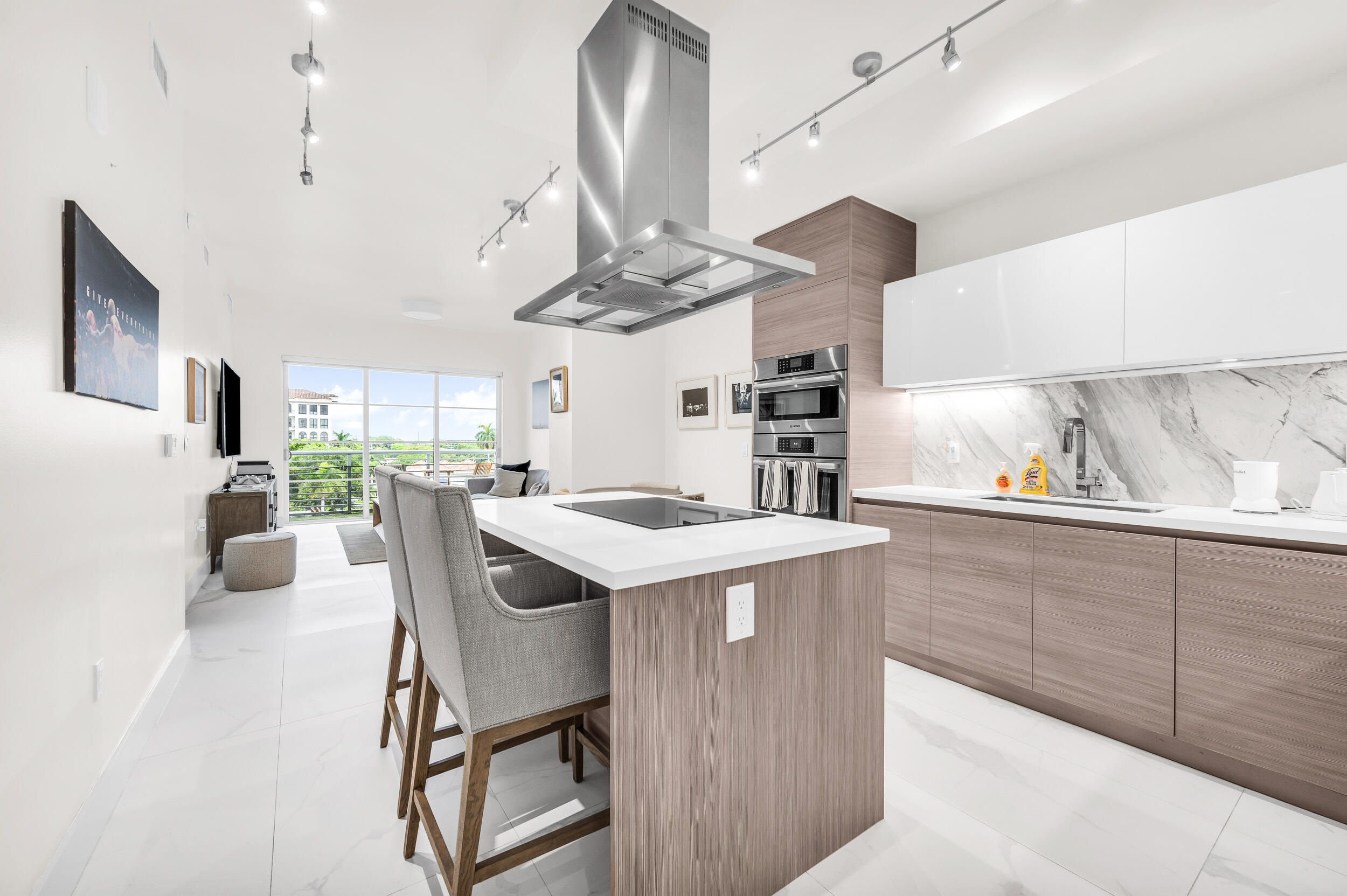 Rarely available and the best value in the building, this stunning 1 Bedroom in Tower 155 has it all! Beautifully designer appointed residence has roughly 1,000 square feet to enjoy. This unit has fantastic natural light with beautiful views over the park. Great open concept floor plan with upgrades throughout. 10-foot ceilings, Chef's kitchen with handmade Italian cabinetry, Quartz counters and top-of-the-line appliances. Spacious master suite with walk-in closet and luxurious bathroom. Unbelievable attention to detail with every aspect of this beautiful home has been upgraded and with thoughtful design. This Unit has it all and is a must see! Tower 155 is a luxury condo building situated in the heart of downtown Boca Raton. Walking distance to the Brightline with Mizner Park,  shopping, dining, elite golf courses, pristine beaches and The Boca Raton Resort all nearby. Just like living in a resort or 5 star hotel with every luxury, amenities and services you could imagine. Fantastic walkability and conveniently located in the center of Downtown. Building completely designed by Steven G including the lobby with 24 hour front desk, concierge, valet, resort style pool, hot tub, sundeck overlooking Mizner Park, vibrant bar scene and private cabanas, gym, sauna and steam room, Starbucks business lounge, hairstyling and manicure station and smart building technology. Dine in or take out at Boca's finest restaurants, all within walking distance.