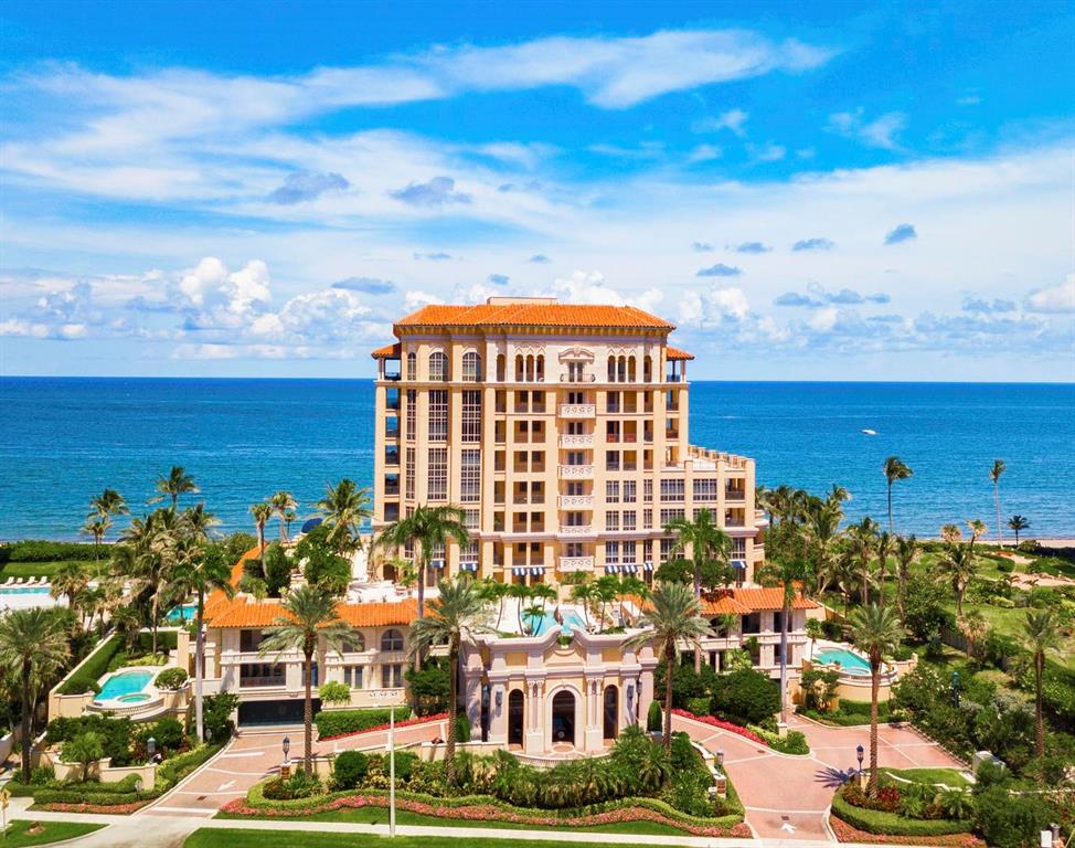 Rarely Available! Spectacular SE wrap around corner unit with incredible views of the ocean, Lake Boca & the city. Excelsior is one of the most luxurious oceanfront condo buildings in Boca Raton with its full service concierge. It is located just north of the Boca Inlet between the ocean and Lake Boca, its one of the most desirable locations on the ocean. From the lobby you will take the elevator and go right in your private residence. This particular residence is unique with its modern, white, sleek interior design and also includes one of the largest terraces on the ocean, facing South East it offers spectacular views of the ocean from living room, bedrooms and kitchen. 3 bedrooms plus office/den/guest room, laundry room, and extra storage. This unit comes with its own oceanfront cabana!