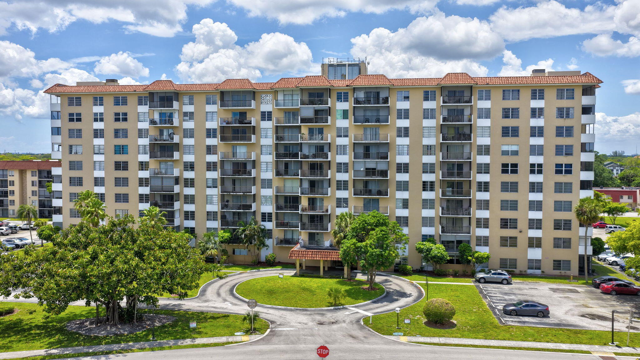 Seller is offering closing cost assistance and will pay the current assessment. Beautiful condo featuring a split floor plan with two spacious primary suites, tile flooring throughout, in unit WD, balcony. Located within a gated community, enjoy a peaceful setting surrounded by lush landscaping and golf course views. amenities include two pools, fitness center, clubhouse, tennis and basketball courts. Water and basic cable included. The community allows efficiencies and is subject to association approval, including occupancy guidelines and owner sponsorship requirements.Conveniently located near shops, dining,  highways, and the ongoing growth of Inverrary/Lauderhill area. New residential developments, including Lennar townhome communities, continue to drive investment and expansion