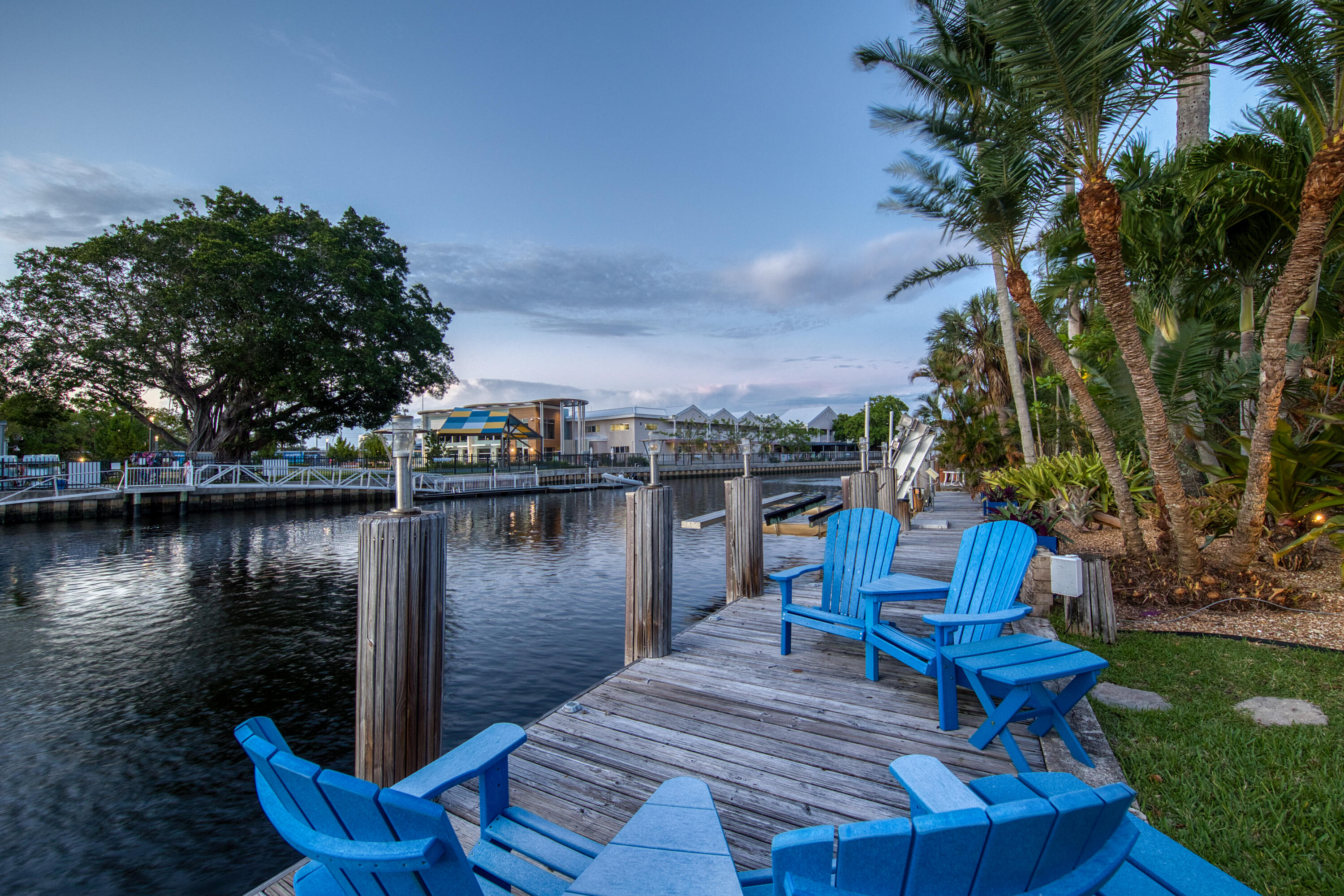 Enjoy a stunning, elegantly furnished waterfront oasis available for lease in one of Wilton Manors' most desirable and quiet neighborhoods. The home features a two car garage and an open living space centered around a chef's Viking kitchen.  Brand new bathrooms elevate the home's sophistication, while the primary suite offers an elegant, spa level retreat richly appointed in Murano glass and complemented by an incredible California walk in closet. A whole house generator ensures uninterrupted comfort.  Outdoors, enjoy a resort style pool, lush tropical landscaping, and an integrated sound system. A private dock with lift completes the luxurious waterfront lifestyle. Offered fully furnished for effortless living.  Conveniently located near Wilton Manors' Arts and Entertainment District, Fort Lauderdale Beach, downtown and airport.  Home is on lush oversized lot with 102 feet of waterfront.
