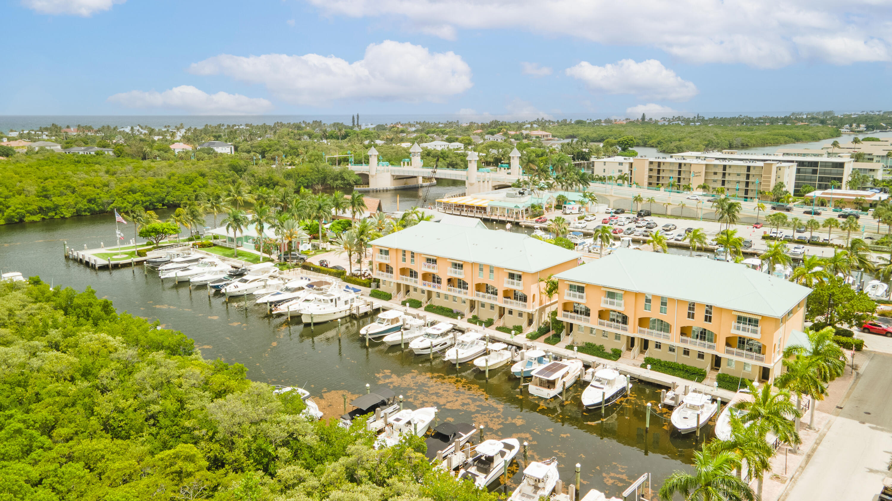 Coastal luxury meets effortless living in this stunningly reimagined Marina Village townhome.** Fully renovated in 2022, this three-story residence feels like a brand-new build, blending traditional charm with a sleek, modern edge.   Step inside to find a bright, airy aesthetic defined by crisp white quartz countertops, premium LG appliances, and luxury vinyl plank flooring that flows seamlessly under elegant crown molding. Every practical detail has been handled, from the 2020 A/C and water heater to the freshly epoxy-coated two-car garage. With an additional reserved parking spot right out front, hosting friends is a breeze.  Life at Marina Village feels like a permanent vacation. You're steps away from the private  marina where you can charter a boat for the day or keep an eye out for a slip to rent or buy. When you aren't on the water, you're likely enjoying the resort-style fitness center, catching a movie in the private theater, or walking to local staples like Two Georges and Banana Boat for a sunset dinner.   Located just five miles north of the energy of downtown Delray Beach, Boynton Beach is rapidly evolving into the area's most exciting coastal destination. With a well-funded HOA and no upcoming assessments, this is a rare chance to secure a turnkey piece of paradise.   **The beach is calling—come see why this is the one you've been waiting for.** ​​‌​​​​‌​‌​​​‌‌​​​‌‌‌​​‌​​‌‌​​​​ ***