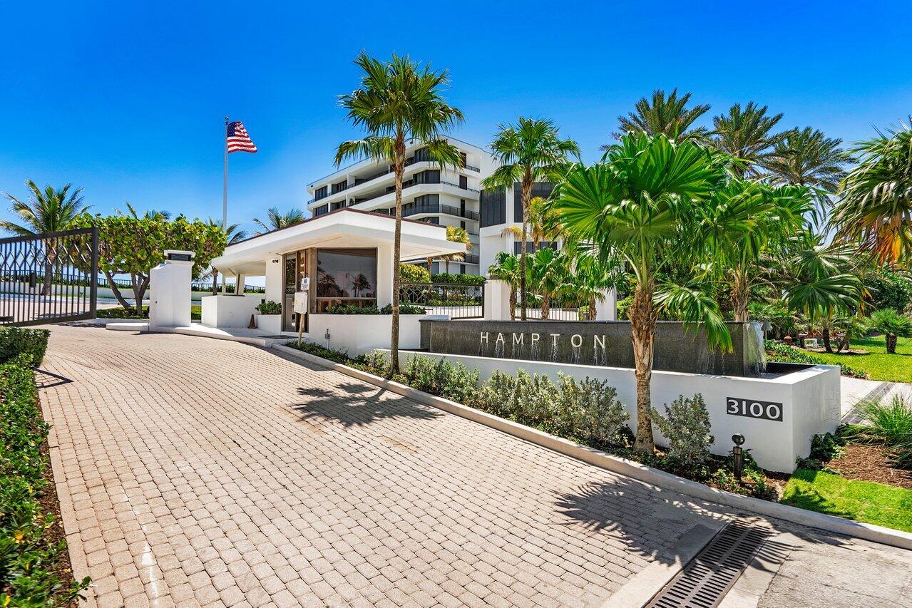 Wall-to-wall unobstructed intracoastal and ocean views from every room from this one-of-a-kind Palm Beach Island condo!  Residence 506N is one of the largest condos on South Ocean Boulevard offering nearly 5,000 square feet of interior space, 3-bedrooms, 4.5-bathrooms, and office. The residence feels as though it floats on water with its majestic views. The large floor plan offers complete separation of the primary suite and the secondary suites with multiple entertaining areas. Enjoy The Hamptons oceanfront pool from your own private cabana as the property stretches 800 feet along the oceanfront. Amenities include 24/7 manned gatehouse, doorman, fitness facility, 2 tennis courts, club & card rooms. Residence 506N offers two garage spaces in this elegant & thoughtful renovated pet-friendly