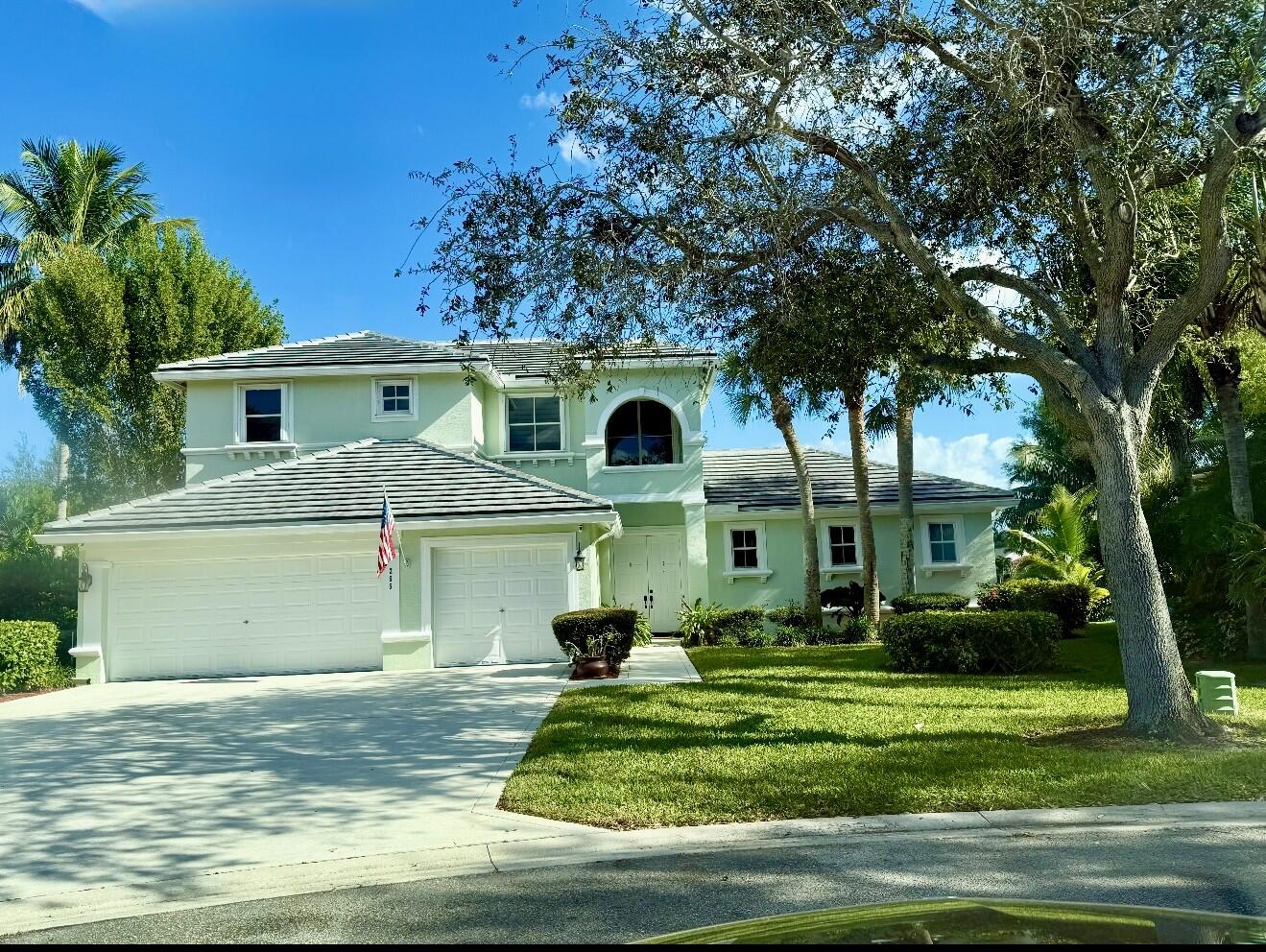 Welcome to this Newly Renovated must see LAKE home with 4 Bedrooms/3.5 Baths/Rare 3-Car Garage plus a loft within the sought after community of Egret Landing. As a bonus, the loft has been plumbed for a kitchenette for an easy  transformation to include private multi-generational living or a 5th bedroom in place of the loft. You will enjoy quiet Cul-De-Sac living with the lake providing extra privacy and nature, perfect for entertaining. This beautiful home was designed with natural light and a floorpan to please the most meticulous buyers. You will have peace of mind with a 2023 ROOF, 2023 and 2021 AC units, 2023 Hot Water Heater, complete CBS home downstairs as well as up, freshly painted interior, new light switches and outlets throughout, new chandeliers, new window treatments,    beautiful quartz countertops in the newly refreshed white kitchen with a walk in pantry, 1st floor primary bedroom complete with a renovated ensuite bathroom, a transfer switch for a generator, plenty of storage with 2 sets of pulldown attic stairs , and overhead storage in the garage. Egret Landing HOA includes fiber optic high speed internet, expanded cable package, a community pool, clubhouse, tennis, pickleball, gym, basketball courts, soccer field, playground, and a picnic area.  Egret Landing is a community with several planned events and clubs including fall festival, movie nights on the lawn, food trucks, and a day of making snow just to name a few. You will be residing in the heart of Jupiter/Juno Beach with plenty of restaurants, golf, Gardens Mall, Palm Beach International Airport, and Marlins/Cardinals spring training.There is also a boat/RV storage lot available to owners. Welcome Home!