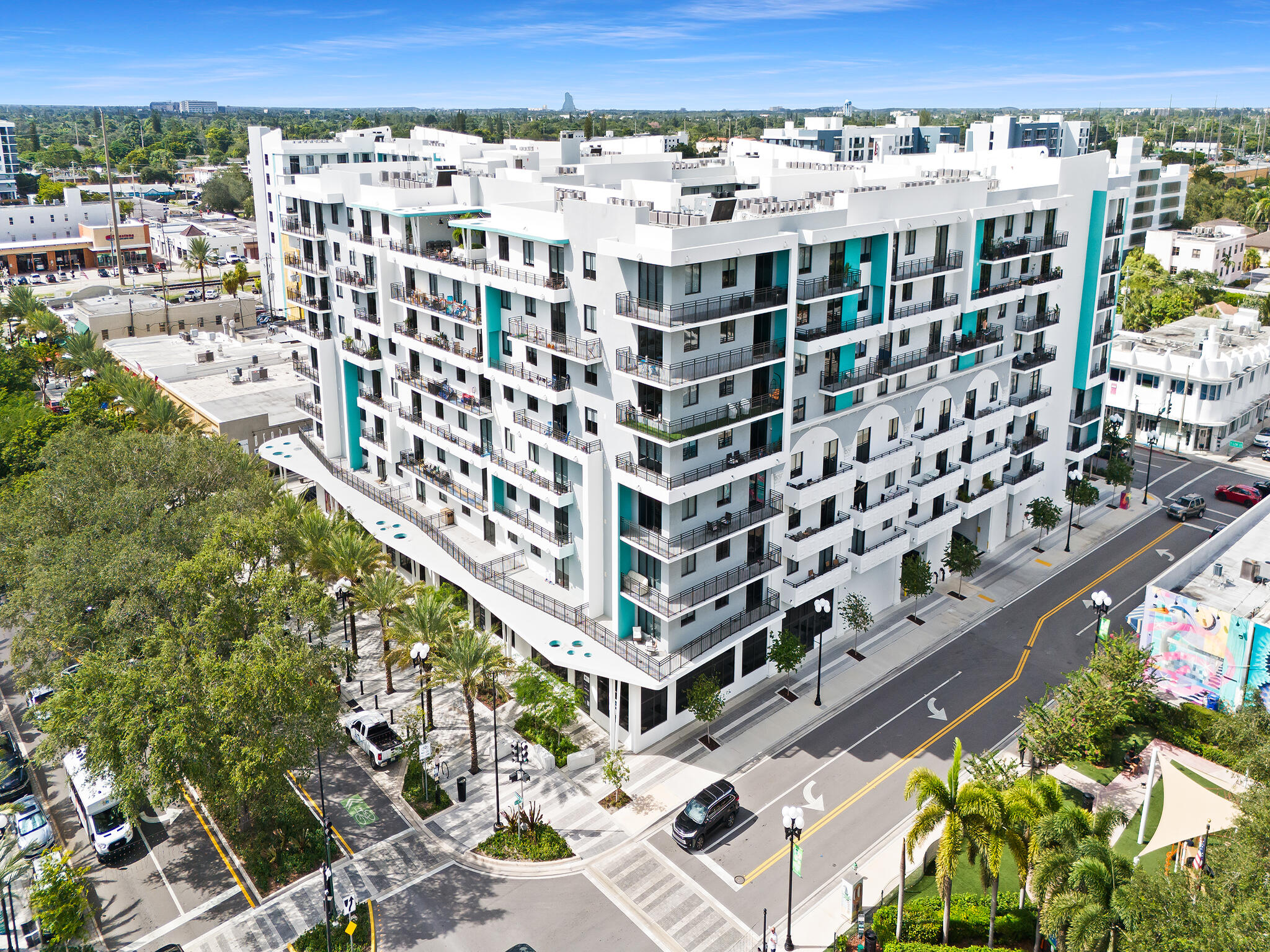 Located in the heart of Downtown Hollywood, this newly constructed mixed-use development offers premier retail and restaurant leasing opportunities along one of Broward County's most active commercial corridors. The project features 324 luxury residential units above approximately 26,415 SF of ground-floor retail, creating a built-in customer base and consistent foot traffic. Flexible spaces can accommodate a variety of retail, dining, showroom, and service-oriented uses, with select endcap opportunities providing enhanced visibility and signage exposure. Delivered in grey shell condition, tenants have the flexibility to customize their buildouts. Positioned between Hollywood Boulevard and Tyler Street, the property benefits from exceptional visibility and accessibility. Units: 1st Floor, Ste Rest 1 - 4,039 SF - Shell Space - will NOT demise  1st Floor, Ste Rest 2 - 4,521 SF - Shell Space 1st Floor, Ste Rest 3 - 4,508 SF - Shell Space - will demise this space possibly  1st Floor, Ste Retail 1 - 1,365 SF - Partial Build Out 1st Floor, Ste Retail 2 - 1,240 SF - Shell Space 1st Floor, Ste Retail 3 - 1,290 SF - Shell Space 1st Floor, Ste Retail 4 - 1,150 SF - Shell Space 1st Floor, Ste Retail 5 - 1,054 SF - Shell Space 1st Floor, Ste Retail 6 - 1,180 SF - Shell Space 1st Floor, Ste Retail 11 - 1,529 SF - Shell Space