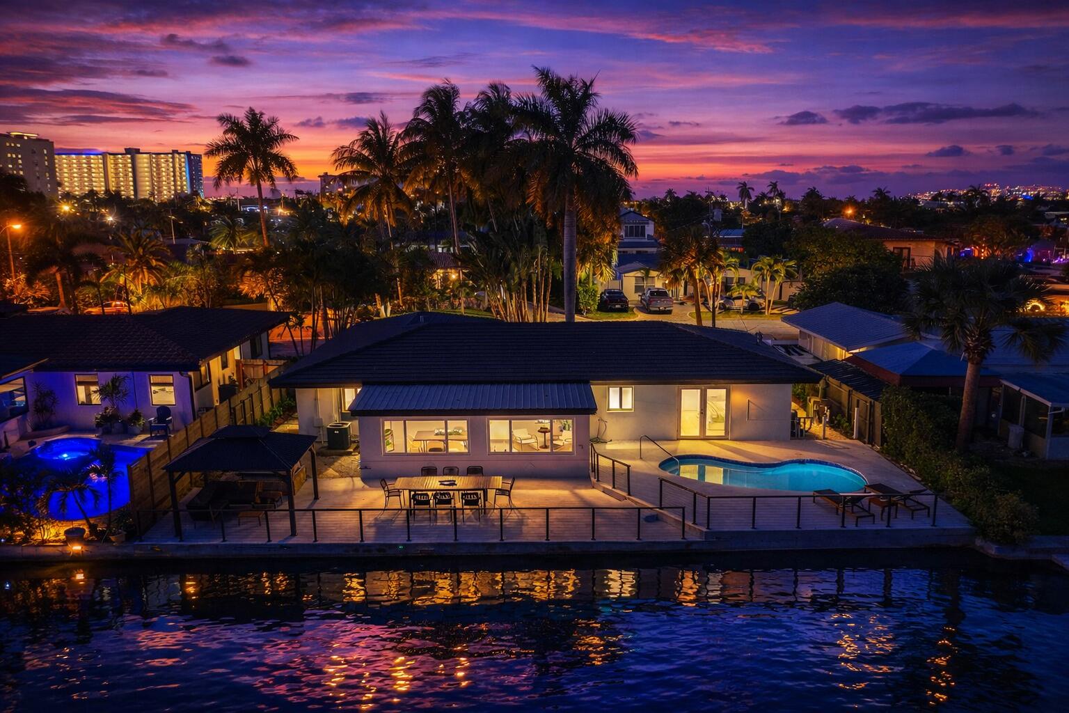 Boaters paradise on 75 ft of unobstructed ocean access water with NO Fixed bridges. Gorgeous home with a 2 car garage, pool, brand new roof, impact windows / doors. Generac Generator and Natural Gas cooktop make riding out a storm a breeze! Pompano Beach is the hot spot for all the new up and coming restaurants, beach front developments like the Waldorf Astoria, Ritz Carlton and the W. Head west 3 miles to "The Pomp" A massive 223 Acre entertainment and residential district featuring Harrah's Hotel and Casino restaurants and shopping. This is your chance to get in and take advantage of the growth! Located just 1 Mile from Atlantic Blvd where huge investments in restaurants, shopping, walkways and city parks are happening. NO HOA.