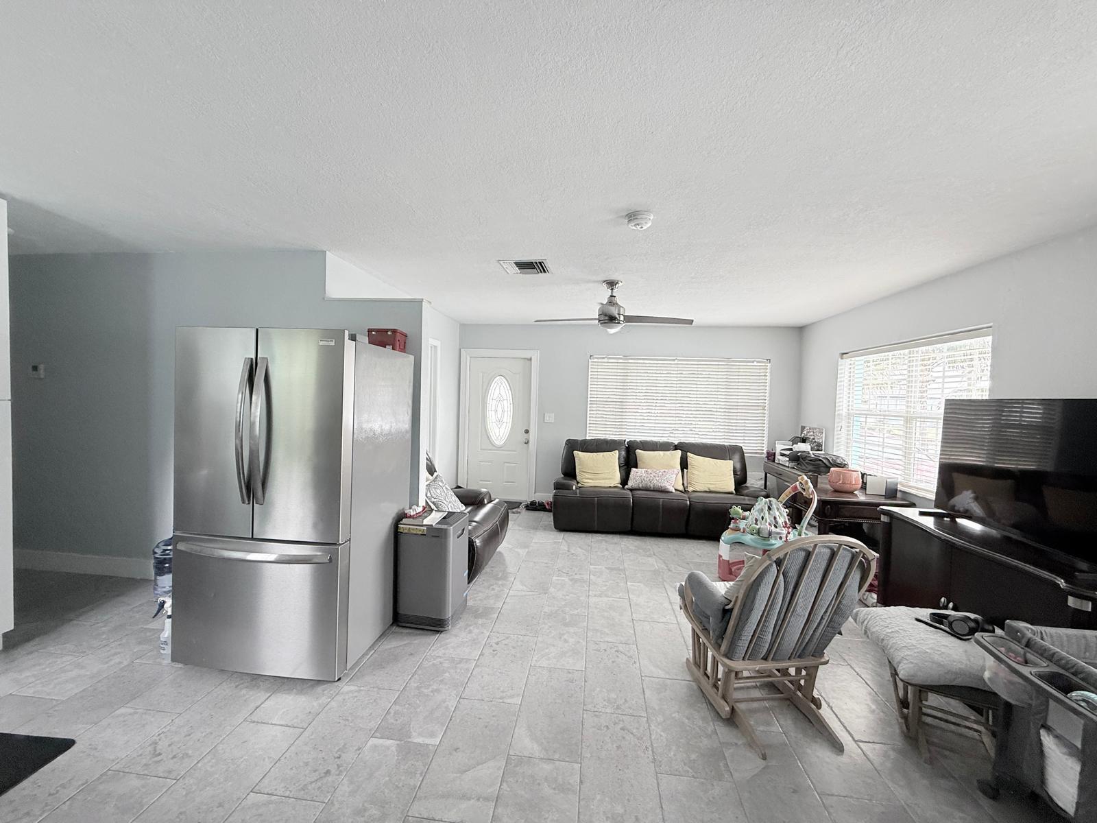 Welcome to this charming three-bedroom, one-bathroom single-family residence located in Blue Heron Park 5 in Riviera Beach, FL. This one-story home offers 1,096 square feet of finished living space, providing efficient and comfortable accommodation. The thoughtful layout includes three bedrooms and one full bath, making it a practical choice for those seeking straightforward residential living. Situated in the Blue Heron Park 5 community, this property presents an opportunity to establish yourself in Riviera Beach with a solid, functional home designed for everyday living. Newer Roof, Newer AC, Newer Hot Water Heater, Updated Tile Througout. Updated Kitchen and Bathrooms.