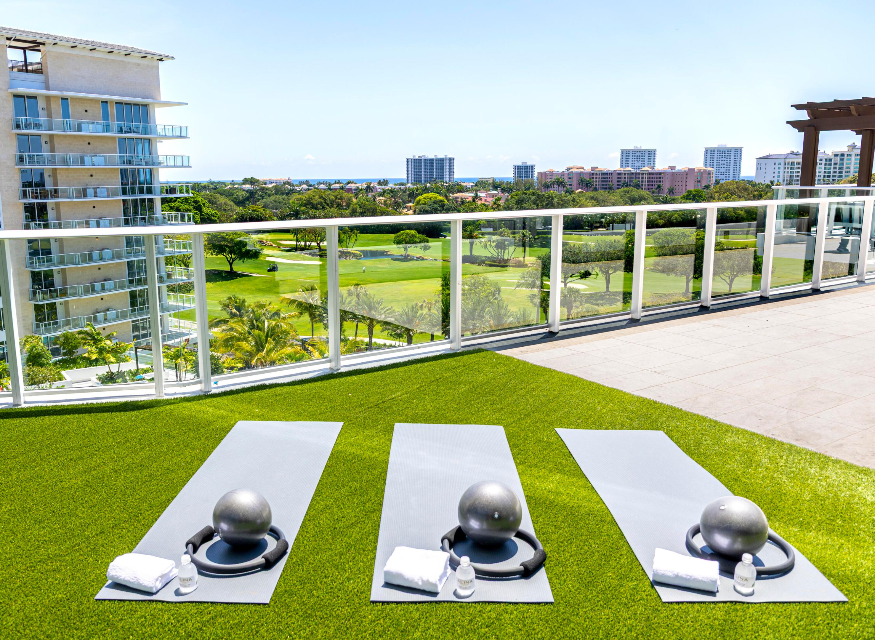 Spectacular south-facing penthouse at ALINA Residences with breathtaking panoramic views of the golf course, ocean, Intracoastal, canals, and sparkling city skyline. BRAND NEW with over 4,400SF.  Never lived in residence, filled with natural light. This bright and airy home offers seamless indoor-outdoor living with expansive terraces designed for entertaining and relaxation. Floor-to-ceiling glass showcases stunning sunrise-to-sunset views from nearly every room. Enjoy a luxury walkable lifestyle in the heart of downtown Boca Raton, moments from Mizner Park, dining, shopping, beaches, and ALINA's world-class resort-style amenities including pools, spa, fitness center, concierge, valet, dog park, golf cart charging and private club-inspired services.