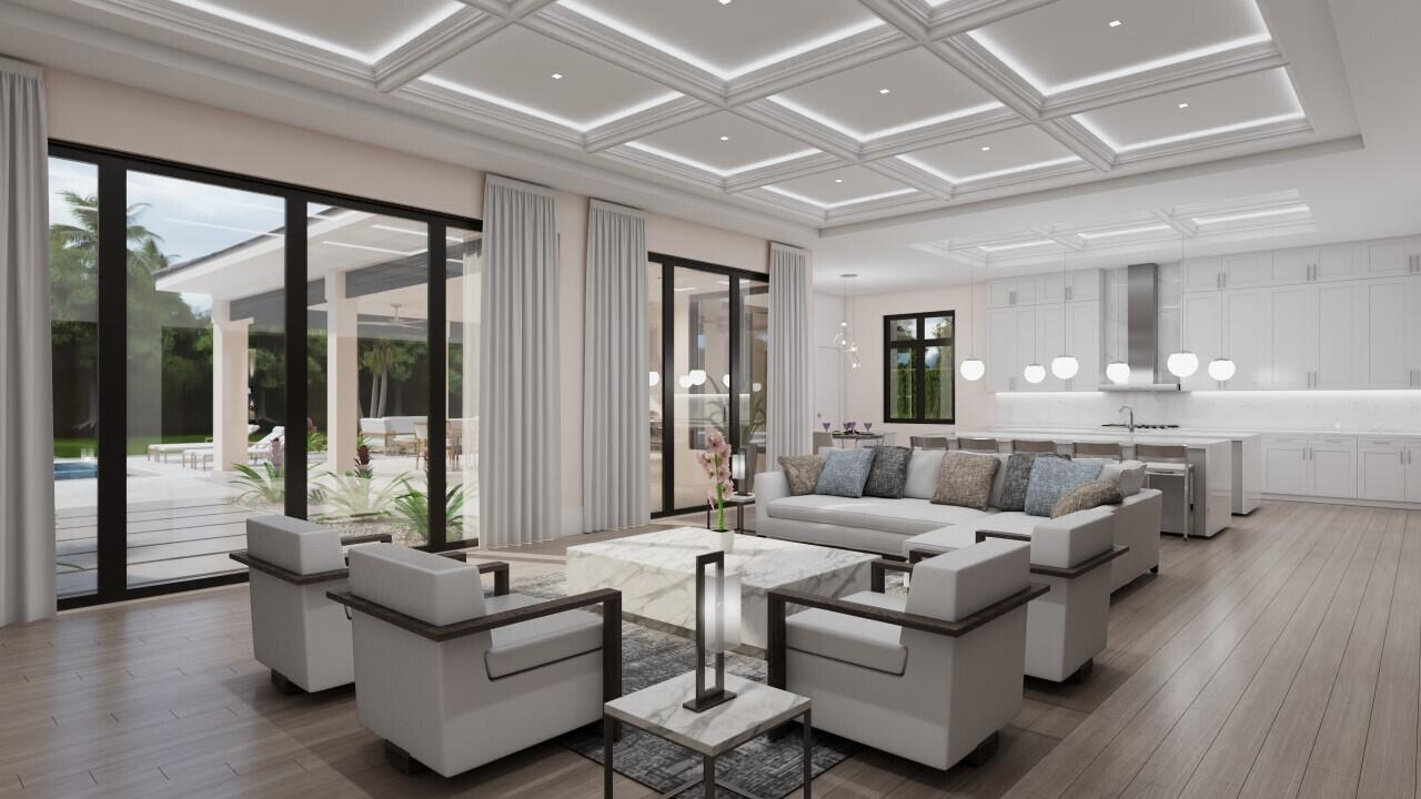 Nestled along the oak canopied streets of the gated community of Steeplechase lies this new construction masterpiece brought to you by Delcrest Homes. A purveyor of custom luxury construction for 70 years, Delcrest has won awards for quality and design in top estate home communities like Admirals Cove, Ibis, Valencia at Abacoa and The Estates of Weston. Steeplechase is the perfect location to own a luxury estate home without the expense of a private club. This community of 1-acre home sites gives new owners both large lushly landscaped backyards or room for a sport court, tennis court or pickle ball court. Just seconds to the Atlantic Ocean, Palm Beach airport, I-95, Florida Turnpike and every golf top club in Palm Beach County. Interior Features Include: - Paneled side-by-side Sub Zero refrigerator and freezer
 - 6-Burner Wolf gas range - Quartz countertops with 3" miter on center island - Wine cooler and beverage center in wet bar - Custom wood shaker cabinets with ample storage for platters and large countertop appliances - Wide plank white oak wood flooring in main living areas - Master suite bath features marble flooring, solid wood vanities and marble/quartz vanity tops - Secondary baths feature luxury plumbing fixtures, solid wood vanities and quartz vanity tops Exterior Features - Concrete block construction - Impact windows and doors - Double Mahogany Front Entry Door with louvered lower panels - Flat cement tile roof - Summer kitchen with gas grille, refrigeration and sink - Generous allowance for closet systems - Epoxy garage floors - Tankless water heaters with recirculation pumps - Custom Pool and Spa w/Saline pool system and Jandy controls - Gas pool heater - Generator ready - Backyard w/gas fire