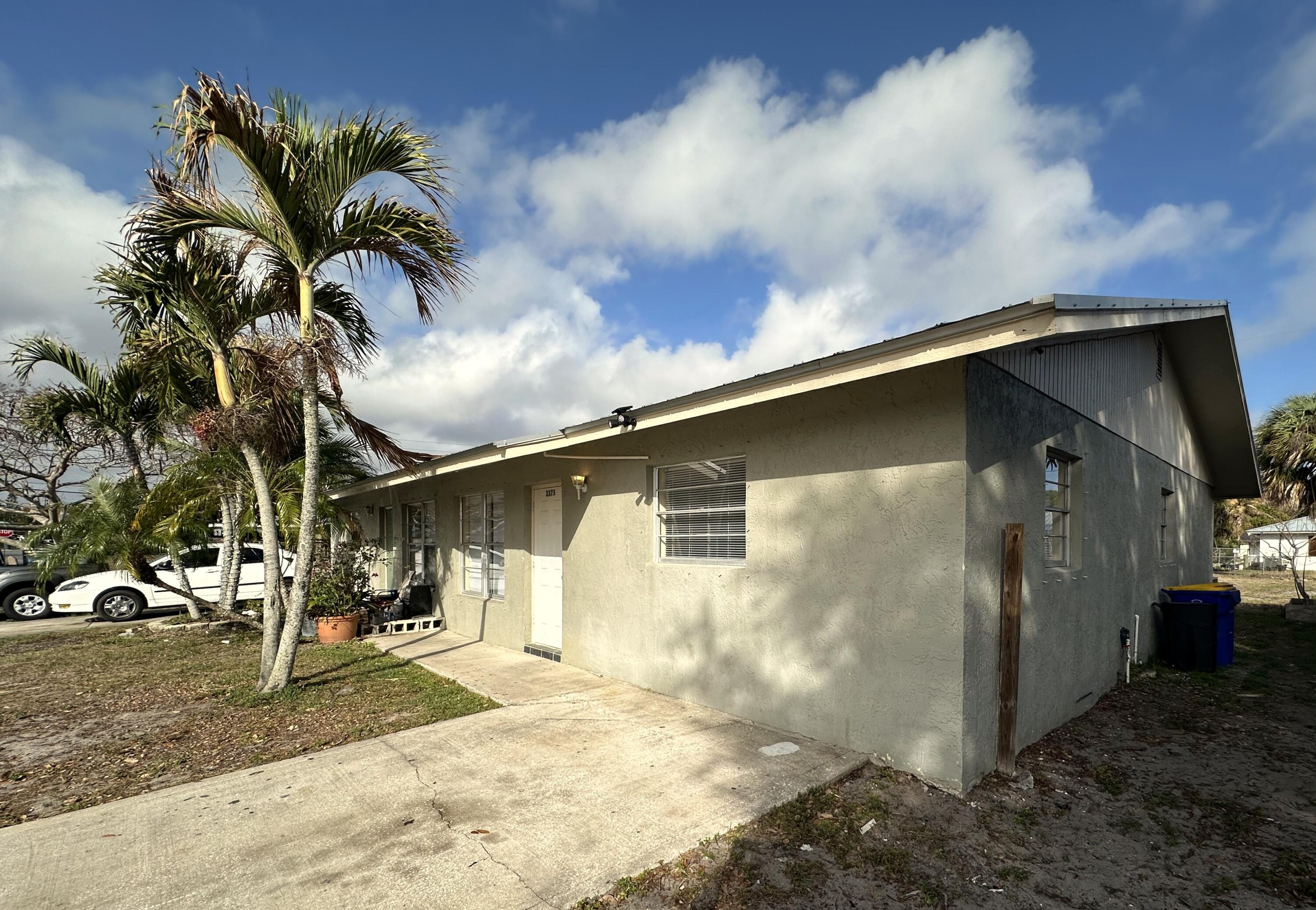 Discover this centrally located duplex in the heart of Stuart FL. Garden St duplex is perfect for investors or end users looking for additional income. Your investment is close to Cleveland Clinic, parks, shopping, golf courses, restaurants, and many other businesses / recreational facilities. Garden St duplex has a metal roof; moreover, each unit is individually metered for water, sewer and electric. Each unit is a 3 bed 1 bath with washer and dryer hookups. 3375 was freshly painted prior to the commencement of the lease on 3/21/2026. Please do not disturb tenants. 3365 Rent is $2000 per month and 3375 is $1,885 per month.