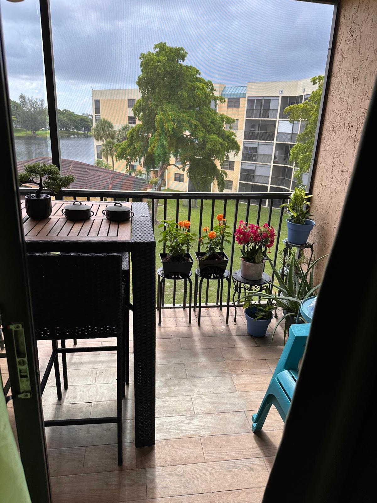 Welcome home to this beautifully maintained top-floor condominium located in the desirable Oakland Park community! This bright and inviting residence offers a spacious open-concept layout filled with natural light, creating the perfect space for relaxing or entertaining.  The well-appointed kitchen offers ample cabinet and counter space, while the generously sized bedroom provides comfort and plenty of storage. Enjoy your morning coffee or unwind in the evening on your private screened balcony overlooking the peaceful community.  Whether you're a first-time homebuyer, seasonal resident, downsizing, or an investor, this home offers an incredible opportunity to own in a convenient South Florida location.