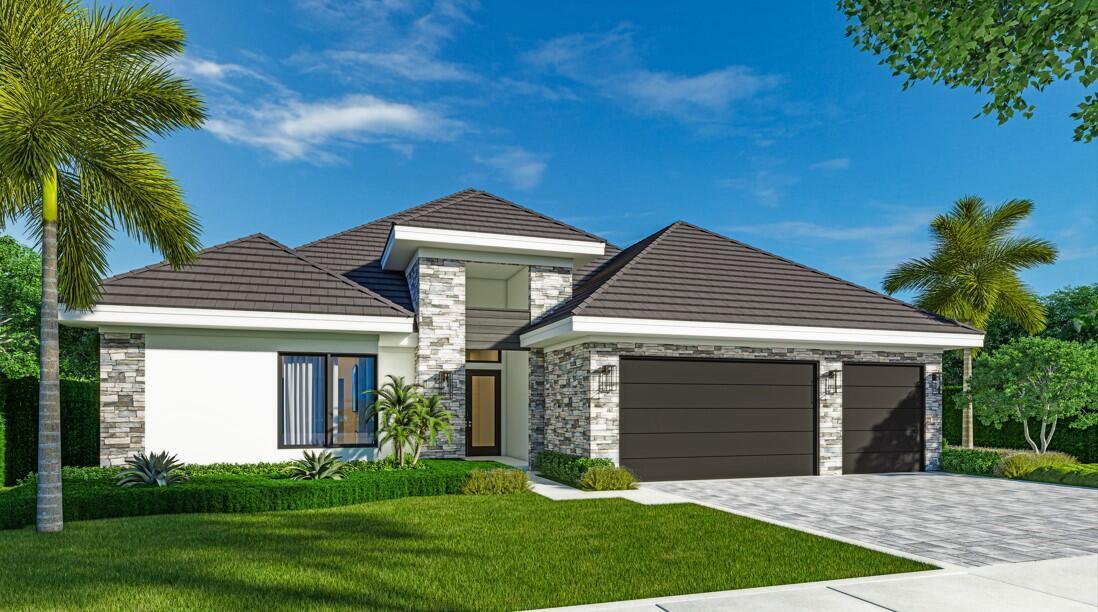 Discover timeless elegance with the Augusta by Ecclestone Signature Homes, a thoughtfully designed luxury residence in the prestigious Tesoro Club. Blending sophisticated architecture with exceptional craftsmanship, this stunning home features an open-concept floor plan, a gourmet chef's kitchen with premium Thermador appliances, designer finishes, impact glass throughout, and spacious en-suite bedrooms. Expansive sliding glass doors seamlessly connect the interior to a private outdoor oasis complete with a custom pool, creating the perfect setting for entertaining or relaxing. Located within Tesoro Club's exclusive gated community, residents enjoy championship golf, world-class amenities, and an unparalleled luxury lifestyle just minutes from the Treasure Coast's beaches, dining& marinas