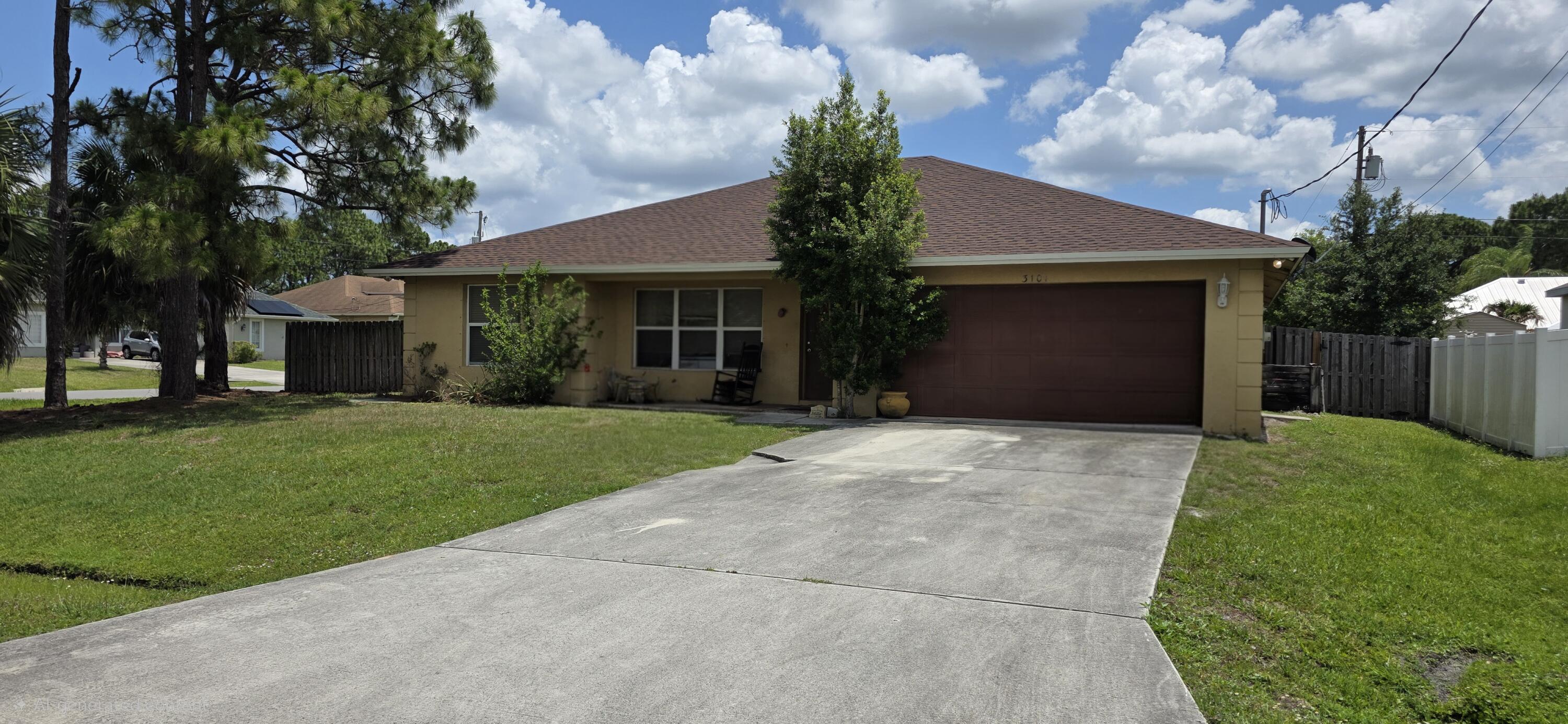 Welcome to this charming corner-lot home located in one of Port Saint Lucie's most convenient and desirable areas. Situated on an oversized lot, this property offers excellent potential for homeowners, first-time buyers, or investors looking to add their personal touch. Features include a functional layout, spacious yard space, and the peace of mind of a newer roof installed in 2024. Conveniently located near Becker Road, I-95, shopping, dining, parks, and schools, this home offers easy access to everything the growing Treasure Coast has to offer. A great opportunity to own in a rapidly developing area of Port Saint Lucie with strong long-term value and no HOA.