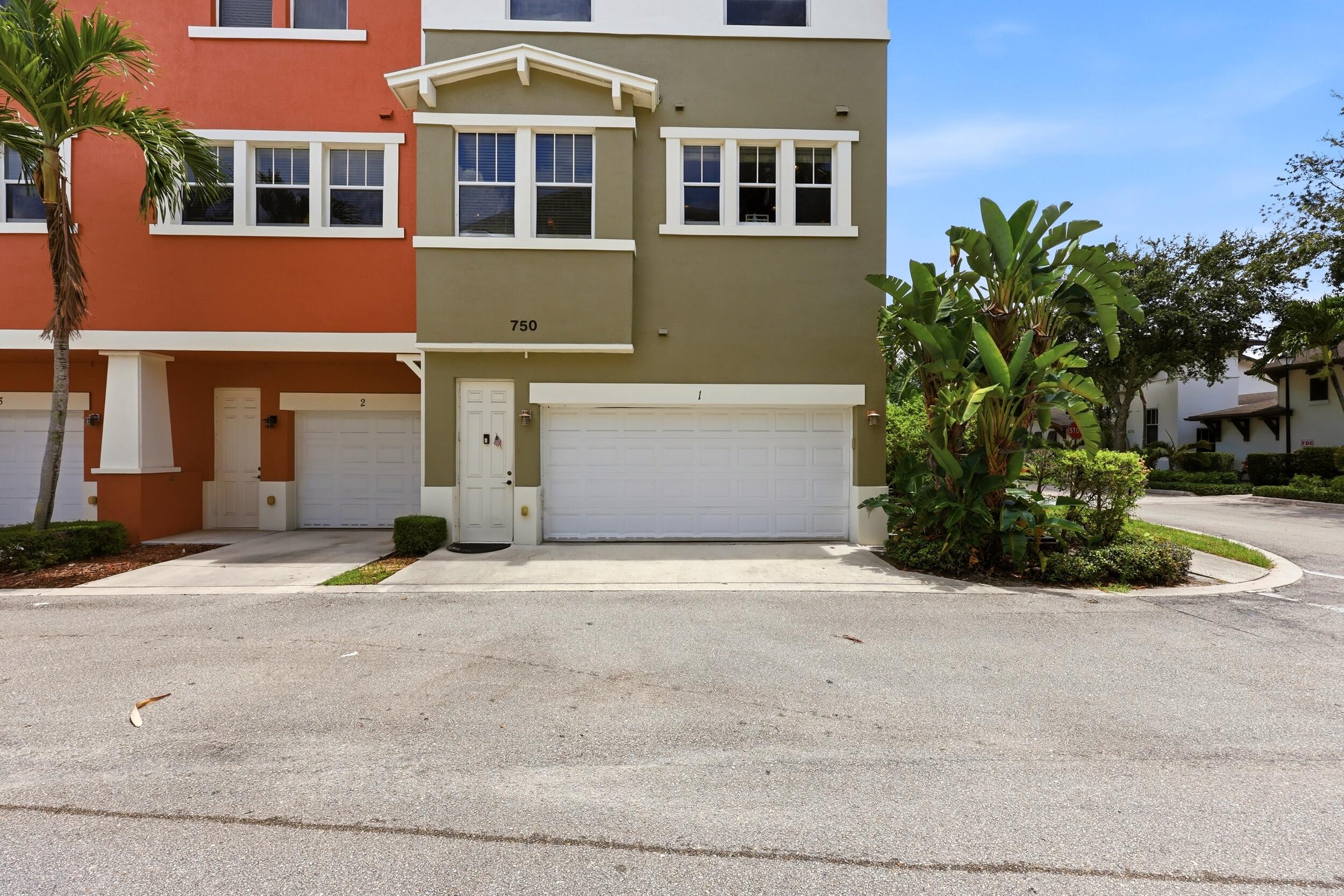 Exceptional investment opportunity in the gated community of CitySide! This fully furnished townhome is being sold turnkey and already has tenants in place with a one-year lease, providing immediate rental income. Beautifully maintained and updated throughout, the home features a kitchen with granite countertops, stainless steel appliances, wood cabinetry, and a whole-house water treatment system with reverse osmosis. The spacious primary suite offers a custom vanity and steam shower. Additional highlights include upgraded flooring, an attached garage with built-in storage, and a private courtyard designed for outdoor enjoyment. Located just steps from the community pool, fitness center, and clubhouse, and minutes from Palm Beach Outlets, Whole Foods, downtown West Palm Beach, Palm Beach