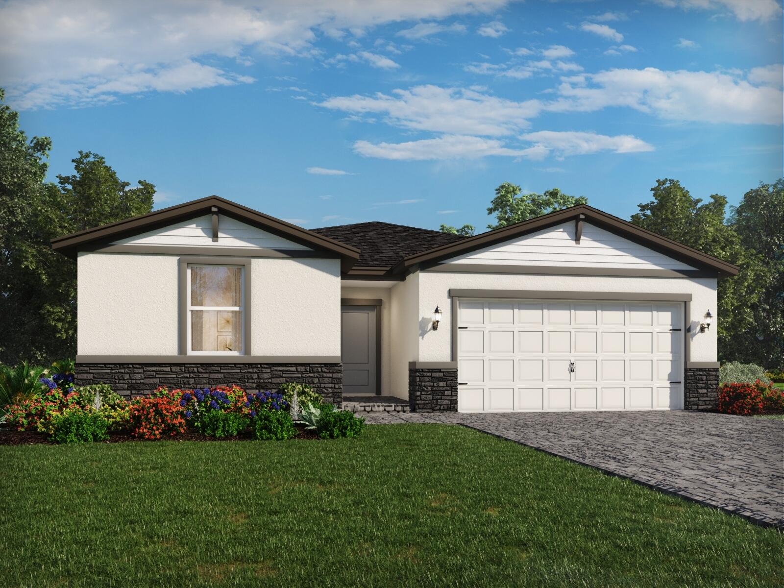Brand new, energy-efficient home available by Mar 2026! The Essex floorplan offers 4 bedrooms, 3 bathrooms and a 2-car garage. Configure the flex room at the front of the home to fit your needs. Move-in ready homes are now available at Meritage Homes at Terra Lago. Offering new single-family homes in Indiantown, future residents will have access to resort-style amenities including a clubhouse, pool, walking trails, and more. With convenient access to both Martin and Palm Beach County, Terra Lago will be the perfect place to call home.  Each of our homes is built with innovative, energy-efficient features designed to help you enjoy more savings, better health, real comfort and peace of mind.