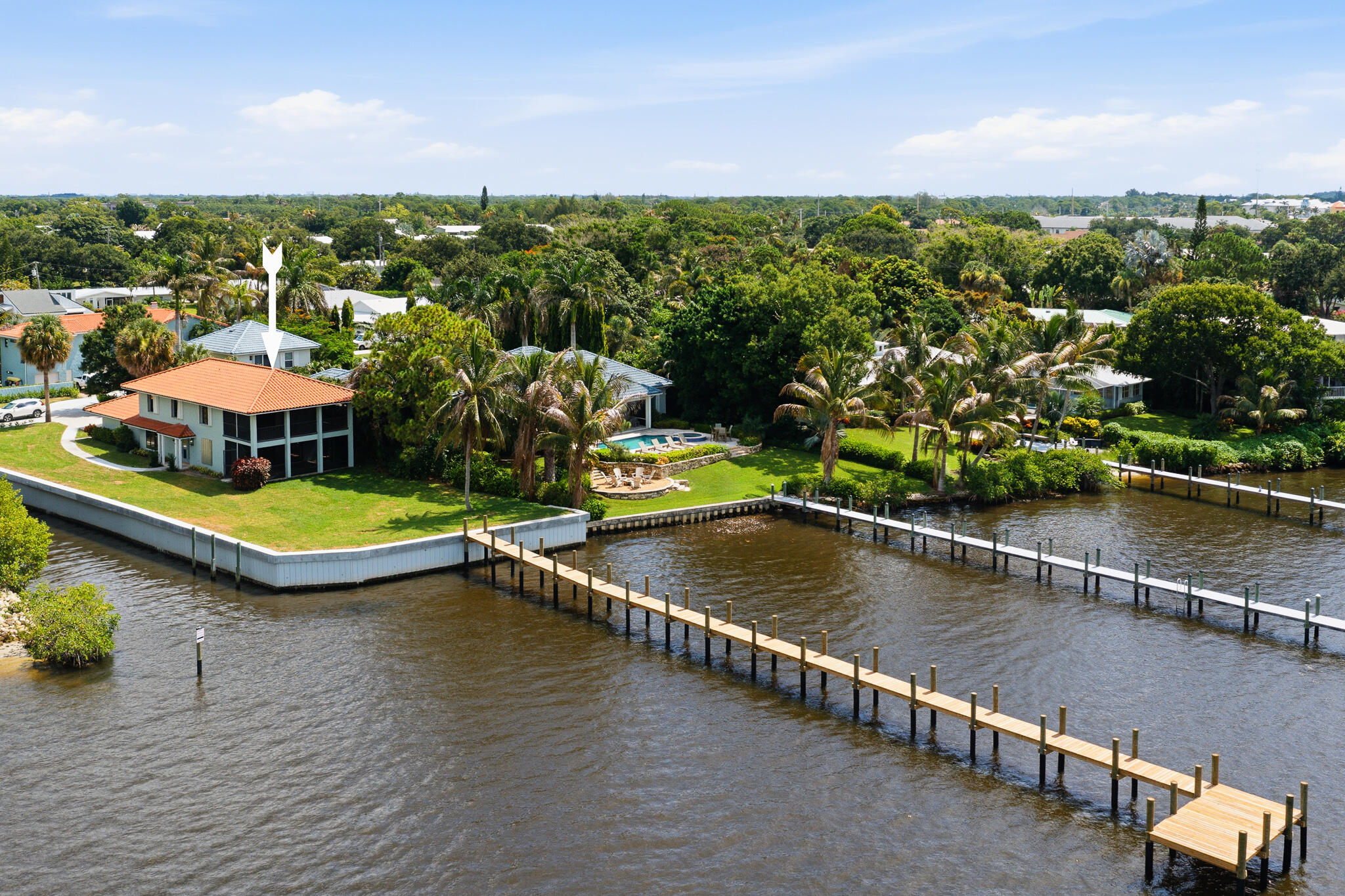 Best views on the water! Brand New 550k seawall and dock.  Brand new sod just installed.   Come make this home yours and have one of the best values on big water in the area!