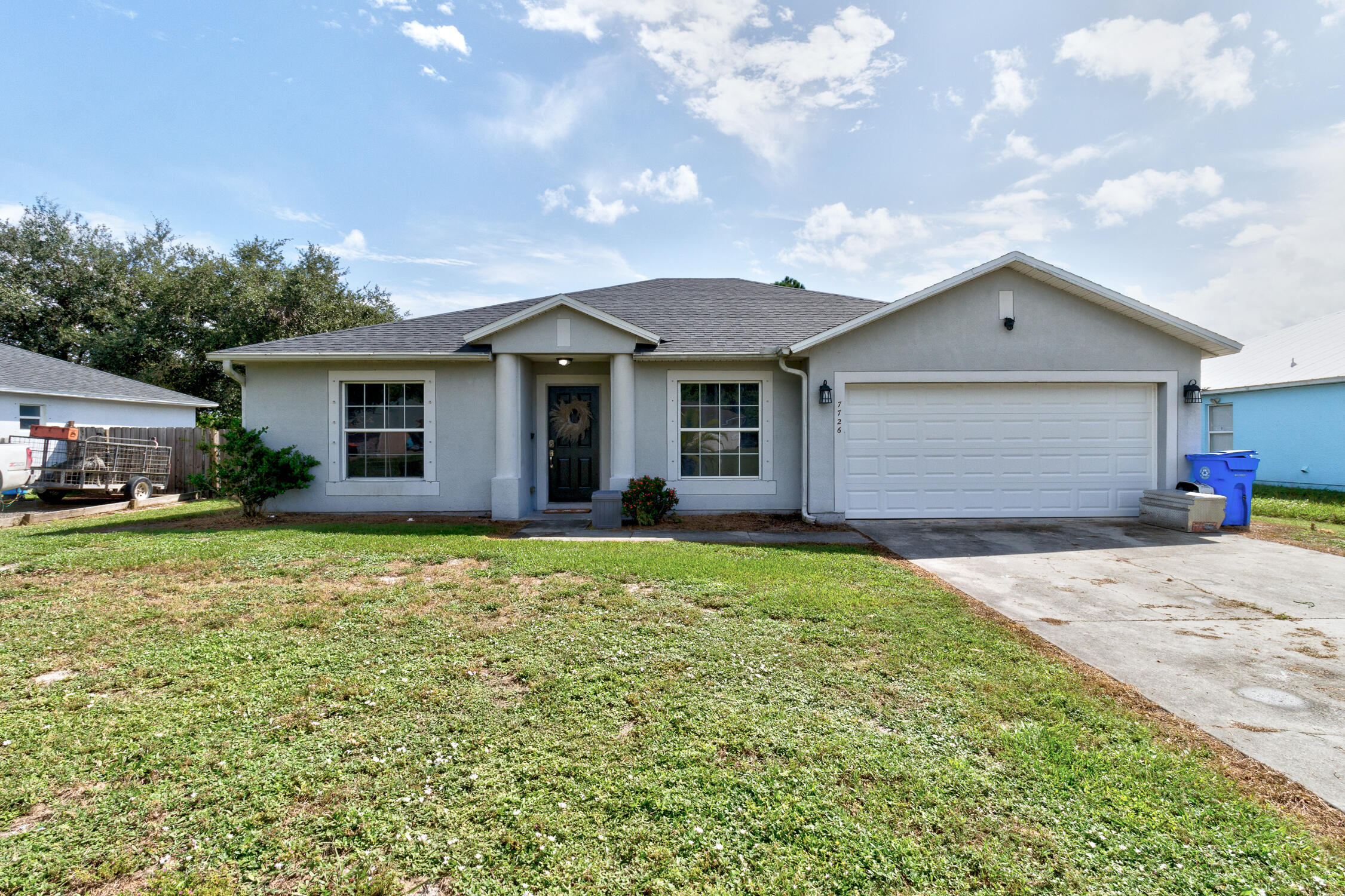 Charming Home Modern Updates home features 3 spacious bdrms + 13x13 office, perfect for additional living space. Enjoy convenience two-car garage, private backyard, privacy fence, offers serene outdoor oasis. Updated kitchen features sleek stainless steel appliances makes chef's dream. Inside, stylish tile flooring, luxurious interlocking wood floors enhance home's elegant sophistication. Bathrooms beautifully updated, New Roof, covered patio, perfect entertaining relaxing outdoors. Home truly combines comfort and style in a desirable location. Don't miss out on this fantastic opportunity!