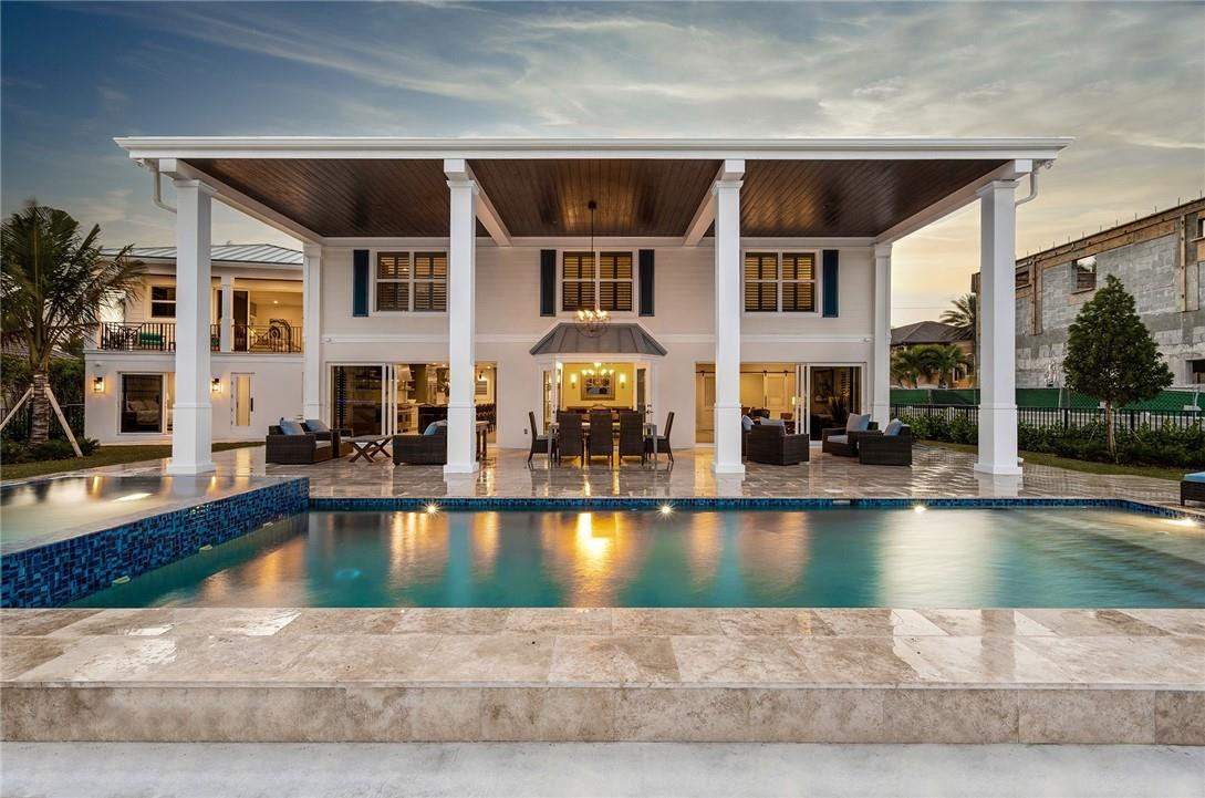 Sparkling water views heighten the allure of this newly renovated coastal-inspired estate fronting 100 feet +/- on the Lettuce Lake cove of the Intracoastal Waterway in east Pompano Beach. Celebrating the natural beauty of its  surroundings, impact-glass windows and doors from almost every room open to the pool and patio, and porcelain-tile floors complement a neutral color palette. DISCLAIMER: Information published or otherwise provided by the listing company and its representatives including but not limited to prices, measurements, square footages, lot sizes, calculations, statistics, and videos are deemed reliable but are not guaranteed and are subject to errors, omissions or changes without notice. All such information should be independently verified by any prospective purchaser or seller. Parties should perform their own due diligence to verify such information prior to a sale or listing. Listing company expressly disclaims any warranty or representation regarding such information. Prices published are either list price, sold price, and/or last asking price. The listing company participates in the Multiple Listing Service and IDX. The properties published as listed and sold are not necessarily exclusive to listing company and may be listed or have sold with other members of the Multiple Listing Service. Transactions where listing company represented both buyers and sellers are calculated as two sales. The listing company’s marketplace is all of the following: Vero Beach, Town of Orchid, Indian River Shores, Town of Palm Beach, West Palm Beach, Manalapan Beach, Point Manalapan, Hypoluxo Island, Ocean Ridge, Gulf Stream, Delray Beach, Highland Beach, Boca Raton, East Deerfield Beach, Hillsboro Beach, Hillsboro Shores, East Pompano Beach, Lighthouse Point, Sea Ranch Lakes and Fort Lauderdale. Cooperating brokers are advised that in the event of a Buyer default, no commission will be paid to a cooperating Broker on the Deposits retained by the Seller. No commissions are paid to any cooperating broker until title passes or upon actual commencement of a lease. Some affiliations may not be applicable to certain geographic areas. If your property is currently listed with another broker, please disregard any solicitation for services. Copyright 2021 by the listing company. All Rights Reserved.