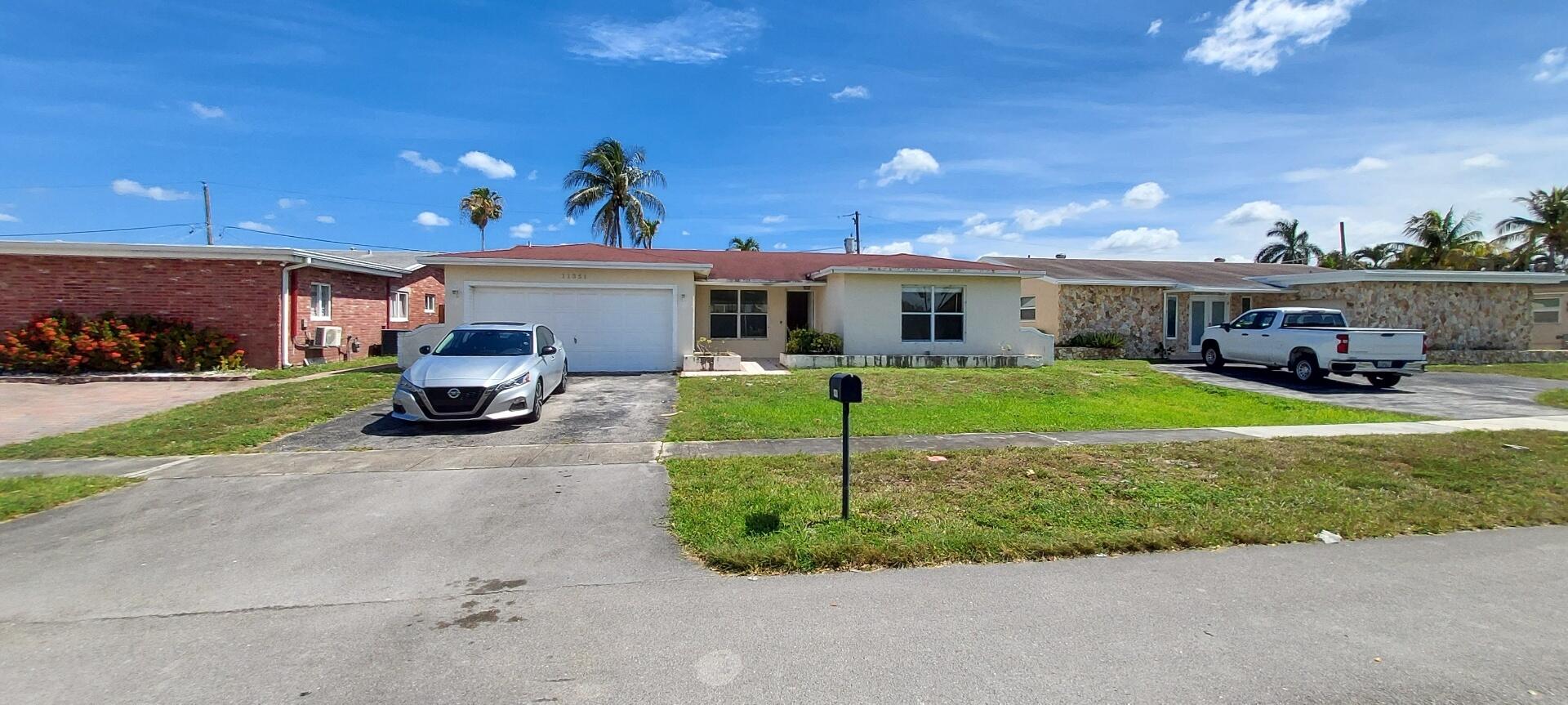 Located in a desirable Sunrise community, this home offers a solid layout with strong potential. The property features a practical floor plan that can easily be enhanced with thoughtful repairs and updates. This home will need a full rehab making it a great opportunity for buyers looking to add value and make it their own. Conveniently located near shopping, dining, parks, and major roadways.