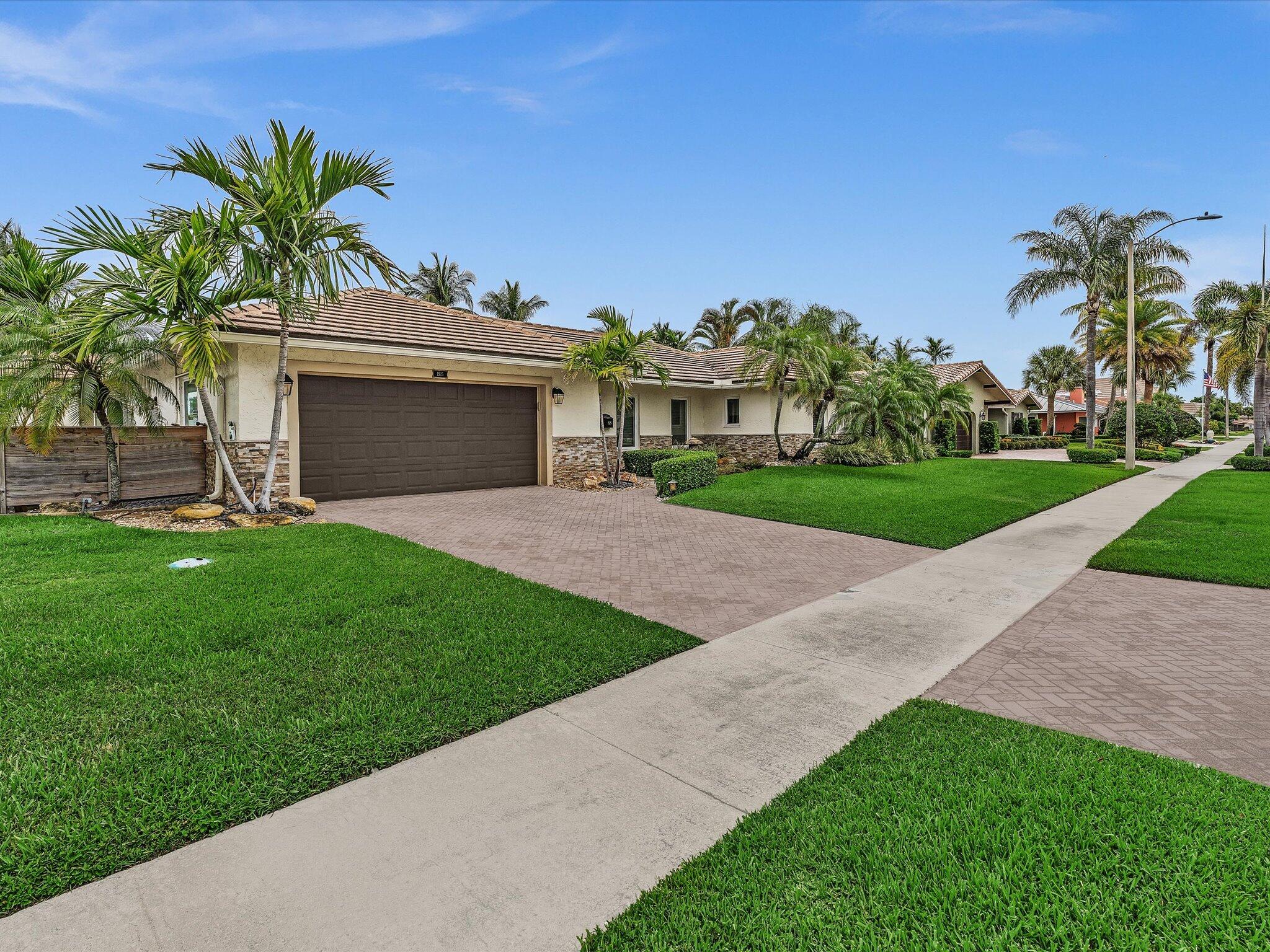 Rarely available deep water oversized lot. Newly updated home with direct ocean access and view of intracoastal waterway in the Cove area of Deerfield Beach. Come see for yourself!