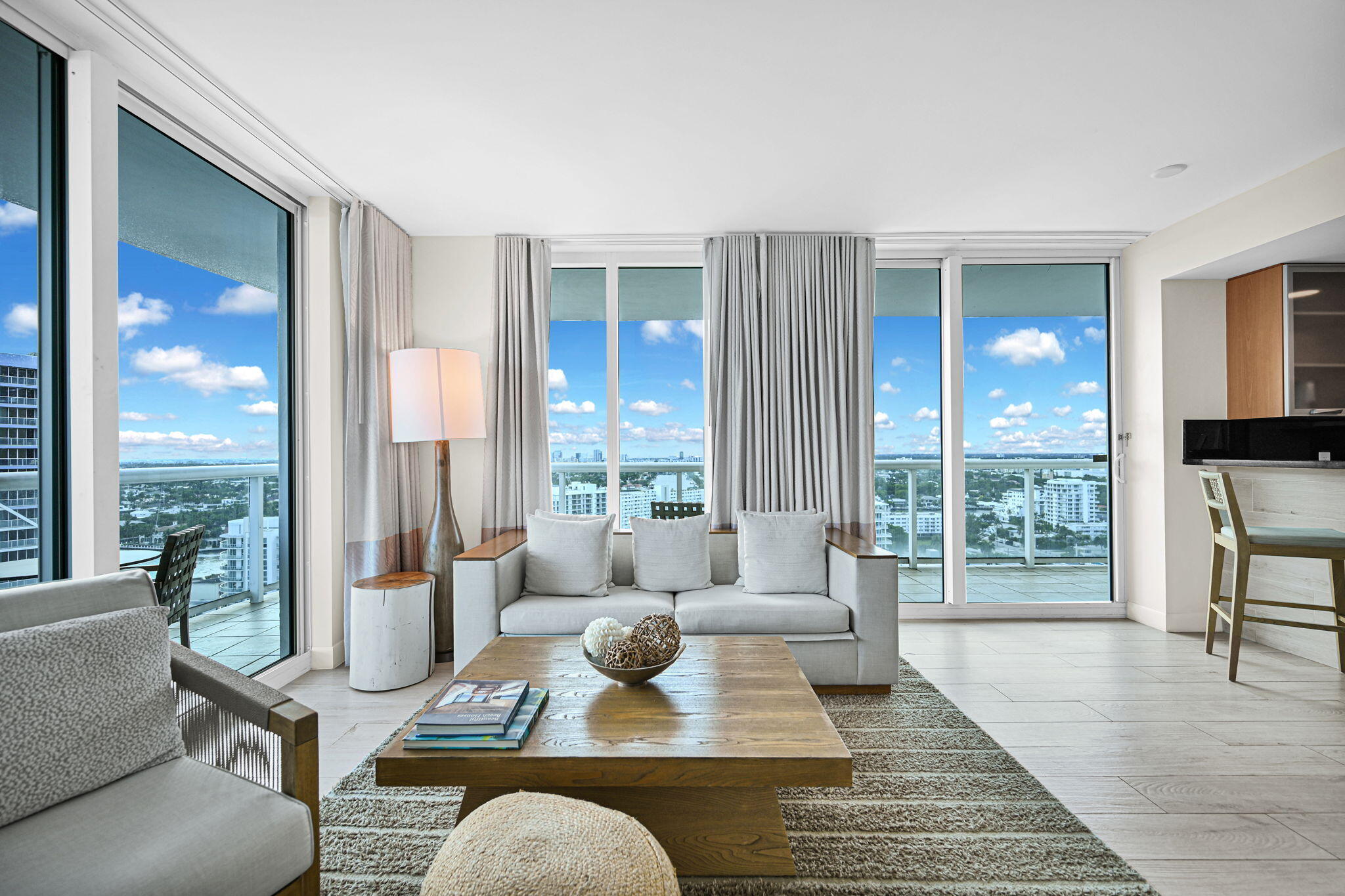 Introducing refined resort oceanfront living at Beach House by Hilton. This SW corner exceptional lock-off condo-hotel residence featuring two independently rentable suites for maximum flexibility. Fully furnished and turnkey, this luxury retreat showcases elegant coastal interiors, floor-to-ceiling impact glass, private balconies, owner closets, and resort-style living. Owners enjoy an oceanfront pool deck with private cabanas, full-service spa, state-of-the-art fitness center, concierge, valet, room service, fine dining, beach services, and resort privileges. Owners may enroll in the Hilton rental program designed to help offset ownership costs, it is not mandatory. Ideally located moments from Las Olas Boulevard, world-class dining, shopping, entertainment, marinas, & FLL airport.