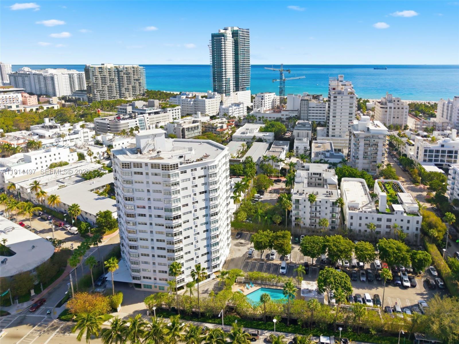Steps from the sand and surrounded by everything South Beach has to offer - Lincoln Road, Convention Center, world-class dining and nightlife - this updated 2BD/2BA condo delivers a lifestyle that's hard to beat at this price point. Inside, new laminate floors,  generous open floor plan, a renovated kitchen, in-unit washer/dryer and hurricane impact window adds everyday convenience rare in this market. What truly sets this building apart: 12x year (30 day min) rental policy, pet-friendly up to 75 lbs, gated parking, 24-hour manned lobby, fully funded reserves, pool, gym, and sauna — amenities that rival buildings at twice the price.