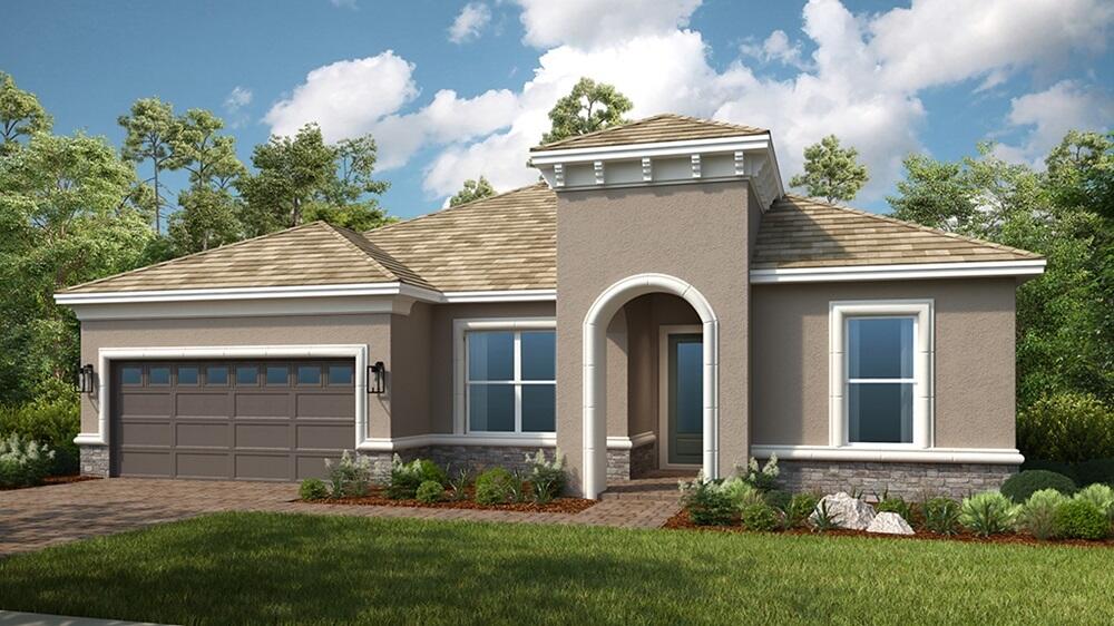 What's Special: Golf Course View. New Construction - August Completion! Built by America's Most Trusted Home Builder. Welcome to the Letizia at 13777 SW Shinnecock Drive in Astor Creek Golf and Country Club! Designed for hosting and everyday comfort, this home offers a warm place to settle in. The private primary suite feels like a peaceful retreat with a spacious bath and walk in closet. Open living makes entertaining easy as the great room flows into a casual dining area and chef inspired kitchen, with a lanai just beyond. Three secondary bedrooms, two full baths, and a private study add flexibility. A laundry room near the garage entry adds ease, all within a friendly, connected community. Photos are for representative purposes only. MLS#B26014870 Located just a few miles from I-95, Astor Creek is convenient to the beautiful beaches of the Treasure Coast, abundant shopping and dining options, and unique cultural and entertainment venues. Astor Creek Golf & Country Club includes an 18-hole championship golf course. Additional Highlights Include: Tray ceiling at great room/casual dining/primary suite/study, pocket sliding glass door at great room, 4' garage extension, gourmet kitchen, 8' interior doors, study in place of flex, pre-plumb for future laundry sink, outdoor kitchen rough-in, and whole house impact windows.