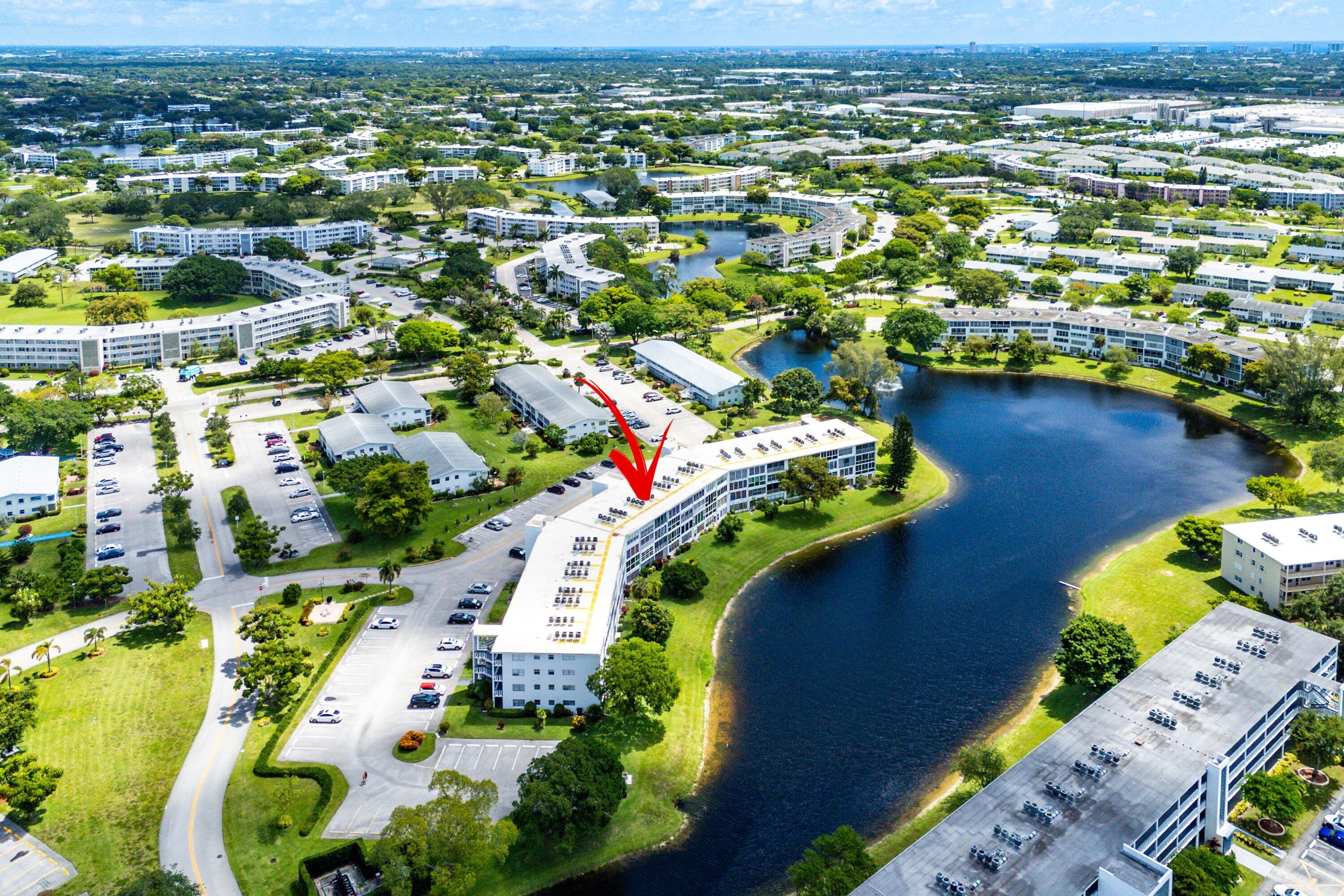 Quaint 1-bedroom, 1-bath lakefront condo located in desirable Century Village! This charming unit features a 2024 A/C and offers peaceful water views in a vibrant active-adult community. Enjoy an abundance of amenities including clubhouse activities, pools, fitness center, tennis, transportation, and more. Conveniently located close to the beach, restaurants, and shopping. Don't miss this opportunity. Call today to schedule your private showing!