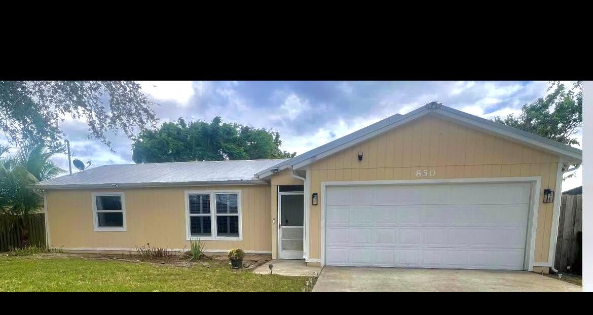 *INVESTOR OPPORTUNITY - TENANT OCCUPIED SINGLE FAMILY HOME * Priced to Sell!  This lovely 3 bedroom, 2 bathroom house offers the perfect blend of comfort and convenience. Featuring a lovely quiet neighborhood that is elevated above ground level which heavily minimize flooding. This home is an excellent choice. Featuring Newer Appliances, 2014 METAL ROOF, and Complete IMPACT WINDOWS/GARAGE DOOR. Fully PRIVACY fenced yard with room for a pool! Updated Kitchen, Bathrooms, and Laminate Flooring Throughout. Huge Patio for relaxing or entertaining. Great Location, Situated in a friendly neighborhood with easy access to local amenities, schools, parks, highways, and Tradition. Schedule a showing today!