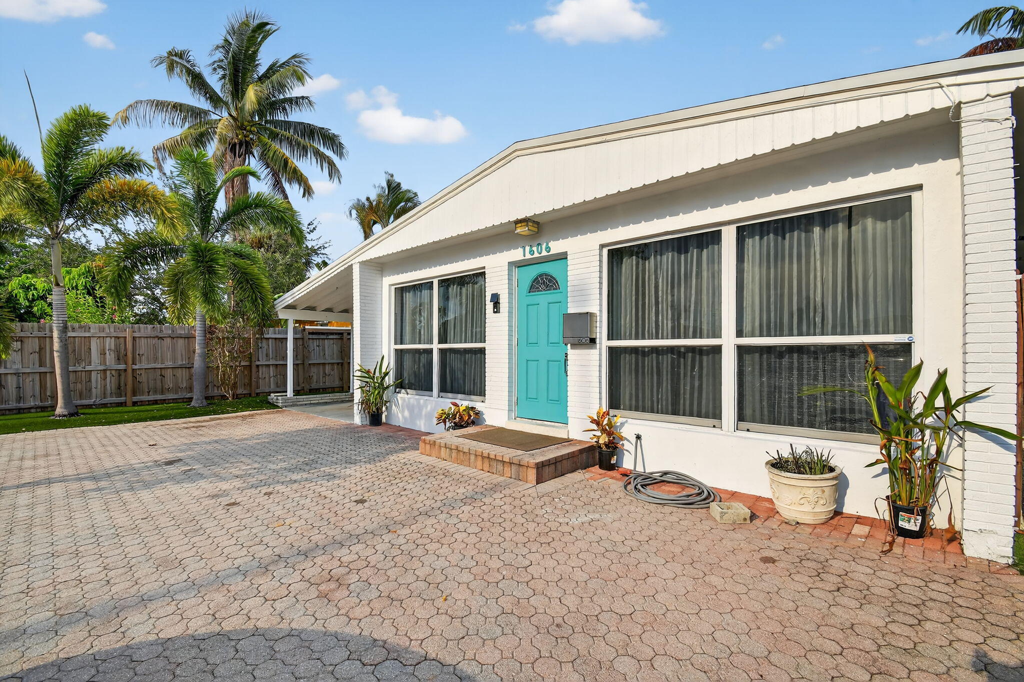 Located just minutes from the beach, the home offers an open floorplan bathed in natural light. Upgraded throughout from floors to doors! Granite kitchen countertop, gas range & stainless steel appliances. Remodeled bathrooms. Large deck with BBQ area, tiki hut & oversized pool with brand new pool heater. Impact windows and French doors. Newish roof. All new grass. New AC installed August 2025, new pool heater, new turf. Close to the trendy shops & restaurants of the Las Olas area and downtown art scene. Well-appointed, ideally situated, this income-producing property is priced to sell. See it today!