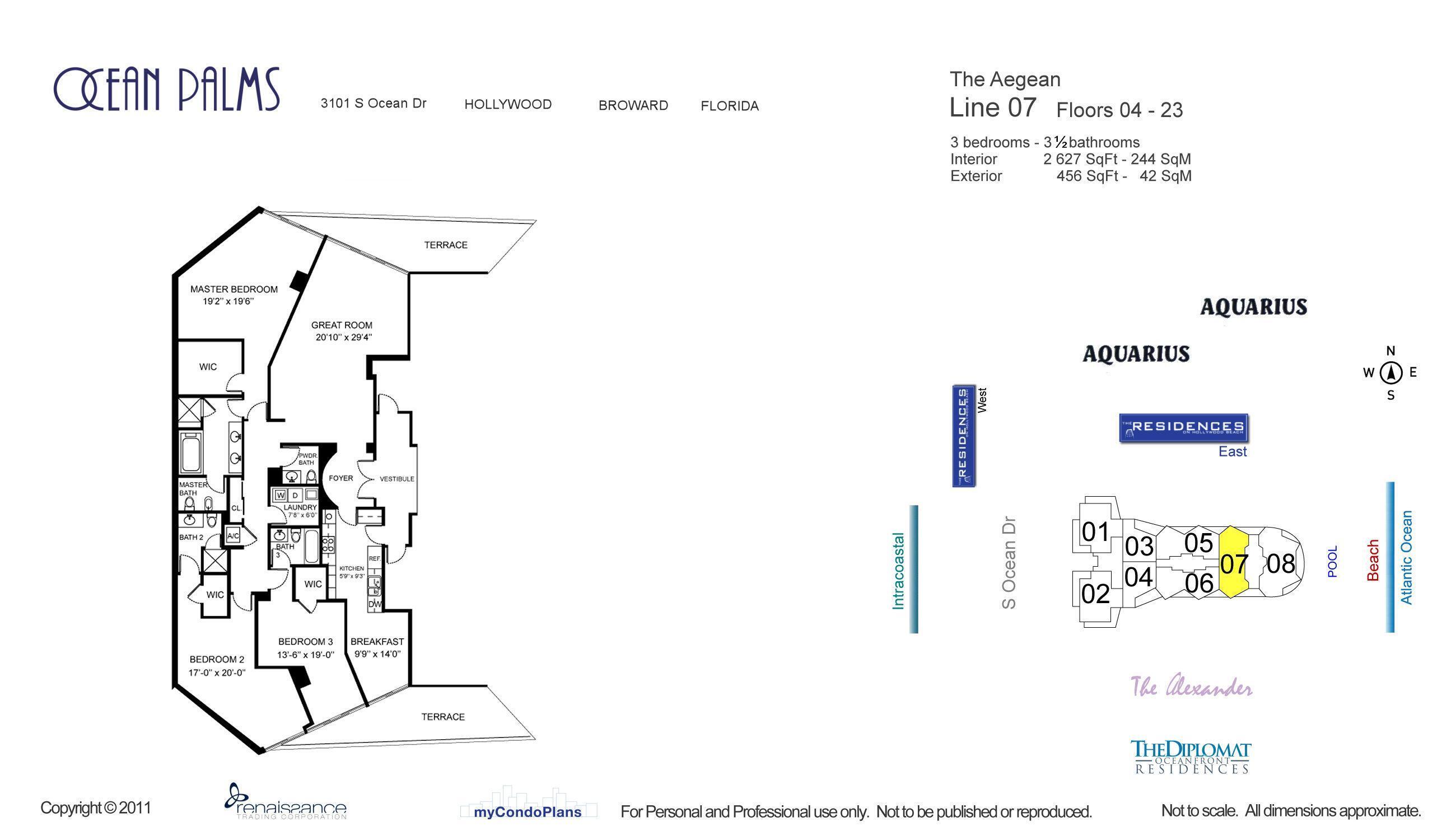 Ocean Palms Condo - Residential