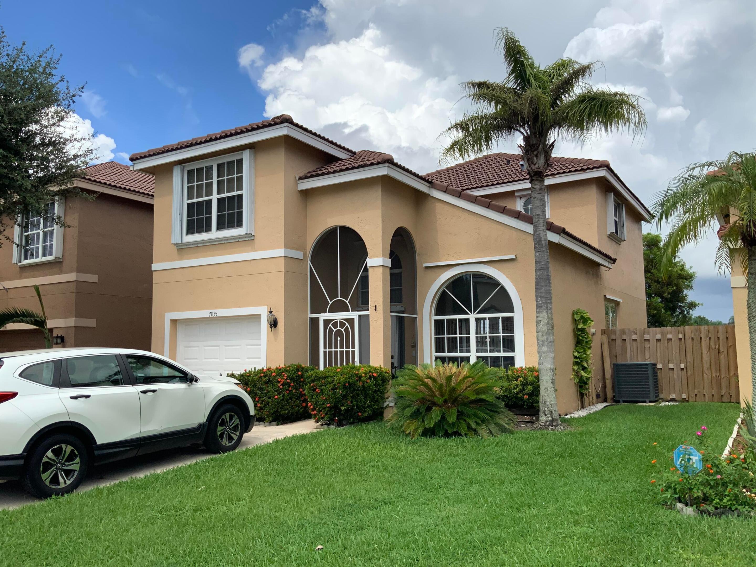 MOTIVATED SELLER, BRING OFFERS, ALL OFFERS WILL BE CONSIDERED. STEP INTO THIS BEAUTIFULLY UPGRADED  3 BEDROOM, 2.5-BATHROOM HOME WITH STUNNING LAKE VIEWS FROM ENTIRE FIRST FLOOR ! LOCATED IN THE HIGHLY DESIRABLE SPRINGFIELD  LAKES COMMUNITY, THIS HOME BLENDS MODERN UPGRADES WITH FLORIDA CHARM. FEATURES YOU'LOVE UPGRADED KITCHEN WITH NEW CABINETS, STYLISH COUNTERS AND BACK SPLASH AND TILE FLOORS UPGRADED BATHROOM , FEATURING A FULLY RENOVATED BATH AND MODERN VANITY ON THE SECOND FLOOR SPACIOUS OPEN LIVING AREA WITH NATURAL LIGHT AND SERENE LAKEFRONT VIEWS A BACKYARD PERFECT FOR RELAXING OR ENTERTAINING  CONVENIENTLY LOCATED NEAR SHOPPING, DINING, SCHOOLS, AND COMMUTER ROUTES. THIS IS THE PERFECT MOVE-IN READY HOME FOR ANYONE SEEKING COMFORT, NEWER AC UNIT, NEWER STAINLESS STEEL KITCHEN APPLIANCE. UPDATED KITCHEN CABINETS,  QUARTZ COUNTER TOPS. REACH-IN PANTRY. INDOOR STORAGE UNDER THE STAIRS, YOU CAN ADD A FENCE AROUND THE BACK YARD FOR YOUR KIDS AND PETS TO PLAY. YOU ARE ALLOWED TO TAP INTO THE LAKE TO WATER YOUR LAWN