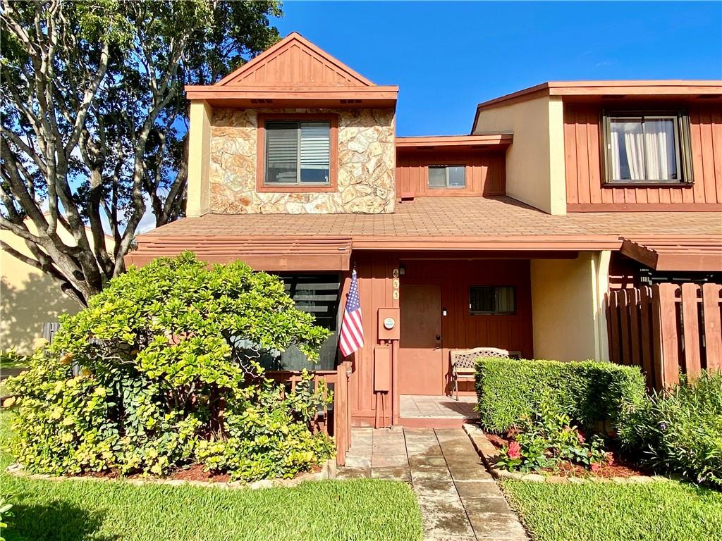 Beautiful 2 bedroom, 1.5 bath townhouse in Sandpiper Woods! This corner unit has impact glass throughout, updated kitchen, and updated baths. East of US1 and 1.5 miles to the beach!