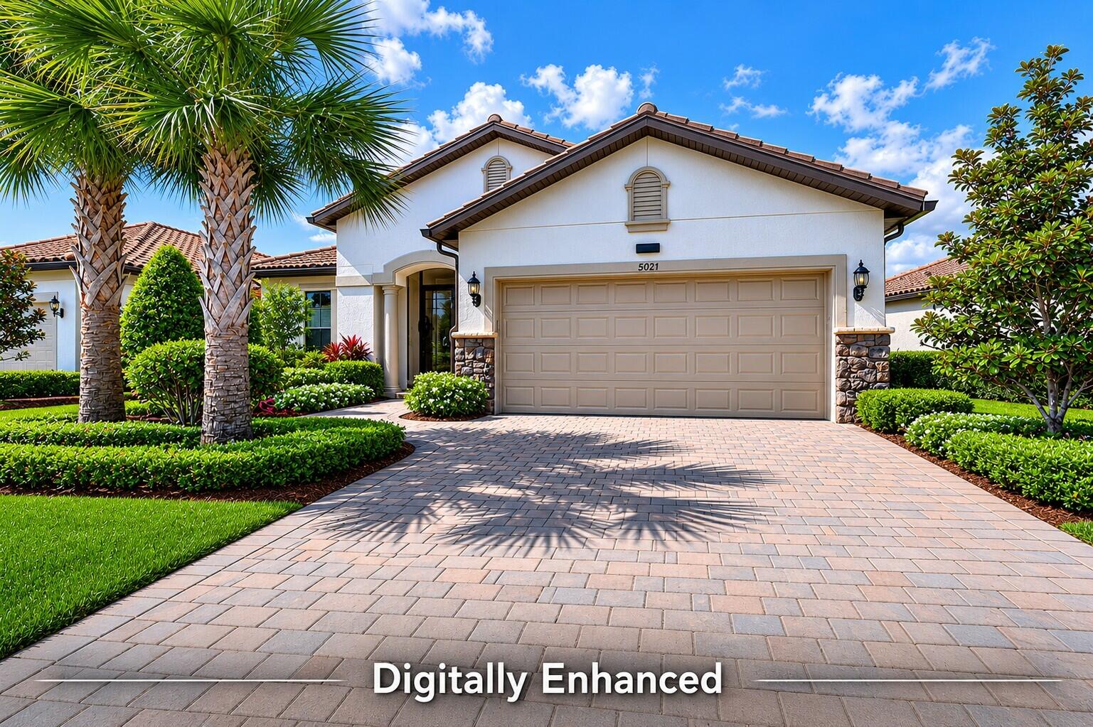 Seller ready for their next chapter. Come experience lakefront living at its best! This beautifully maintained home features a screened-in, gas-heated saltwater pool with tranquil water views. The gourmet kitchen is a chef's delight w/ a 6-burner gas cooktop, quartz countertops & abundant workspace. Enjoy peace of mind w/ impact windows & a 22 KW whole-house generator. Additional highlights include a golf cart garage, custom window treatments & retractable awning on the pool. Located in The Lakes, a quiet, friendly, active community known for its beautiful landscaping and meticulous upkeep.