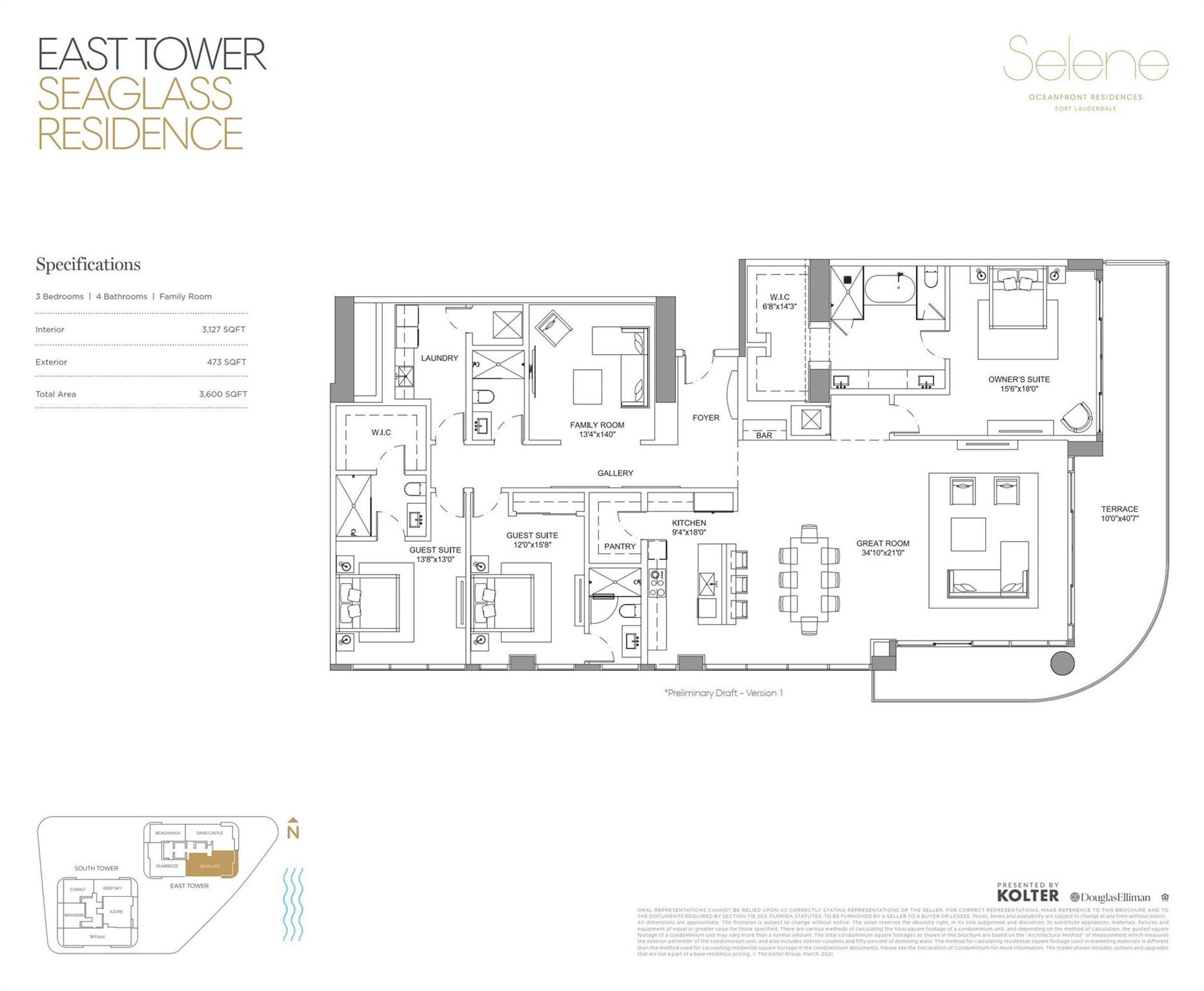 SELENE OCEANFRONT RESIDENCES - Residential