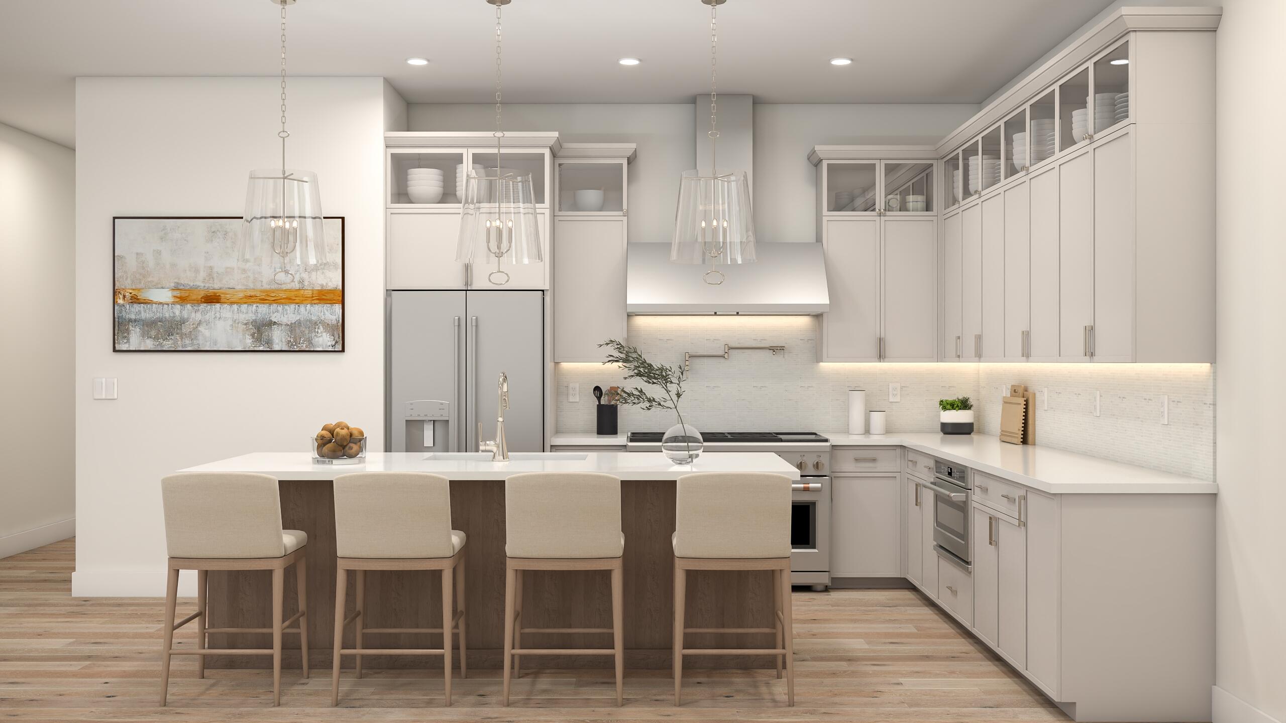 Here is your opportunity to experience this groundbreaking development connecting Fort Pierce's historic downtown with Edgartown. Soon to be a Creative & Contemporary waterfront arts, entertainment & living district in downtown Fort Pierce. There is a total of just 10 Luxury villas being built by INB Homes. The villas were drafted by Cronk Duch Architecture, evoking a strong focus on structures & design that enhance and complement the existing pedestrian friendly atmosphere of Fort Pierce. The exteriors, Anglo-Caribbean in style, feature crimp metal roofs, open eaves, balconies, and all impact glass windows and doors. The interiors, all executed with exquisite craftsmanship and appointed with fine finishes, (including an ELEVATOR) range in 3 different style options curated by Smith Interior Design. The renderings represent "Contemporary Beachside" however you can choose your design package for the build process.  Other interior packages include the "Palm Beach Classic" and "Timeless West Indies" offering design options that range from traditional to sleekly contemporary. State-of-the-art Café kitchen appliances include a gas range with a pot filler and coordinating range hood. The primary bath features a standalone soaking tub. Each luxury villa is a 3 bedroom, 3 ½ bathroom set up with a 2-car garage set up in a way that evokes airy living and dining rooms to cozy studies and bedrooms that open onto balconies with sweeping downtown views, it will inspire anyone yearning for a stylish coastal life. Expected completion date is August 2026. Ask about our current incentives and upgrade options!