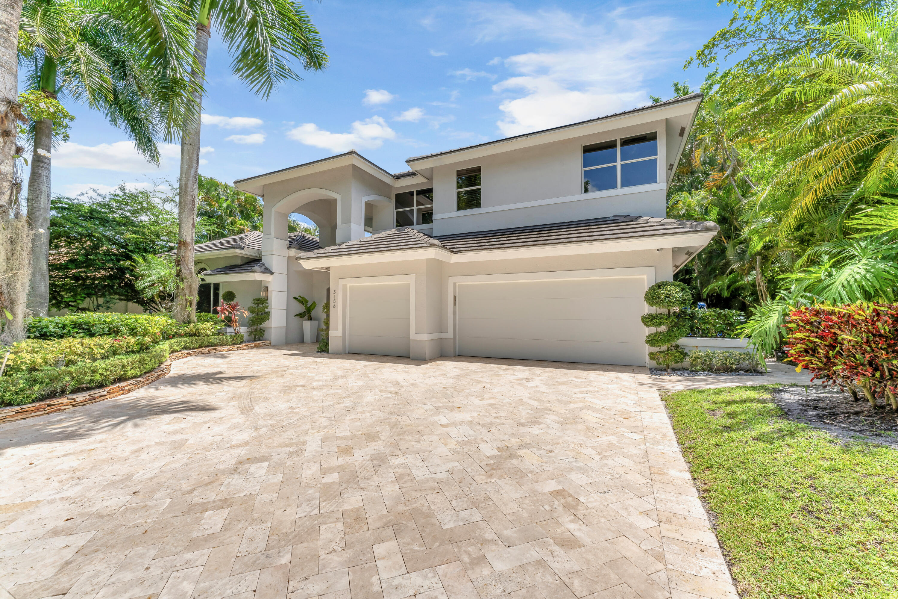 Spectacular 5-bedroom, 4-bathroom courtyard-style home in the sought-after Seasons community of Boca Raton, offering around 3900 square feet of living space and an oversized 3-car garage. This home features Soaring ceilings, open floor plan, and a private resort-style courtyard with pool and jacuzzi, creating the perfect setting for entertaining and everyday living. The versatile guest house is ideal for an office, gym, or bedroom, while marble and wood flooring, updated kitchen and bathrooms, a 2020 roof, hurricane doors and windows, and artificial turf add style and ease. Located in a 24-hour manned gated community, low HOA's, with no country club membership fees, Seasons offers a fitness center, beautiful tennis courts, pickleball courts, playground, pool, and great schools.