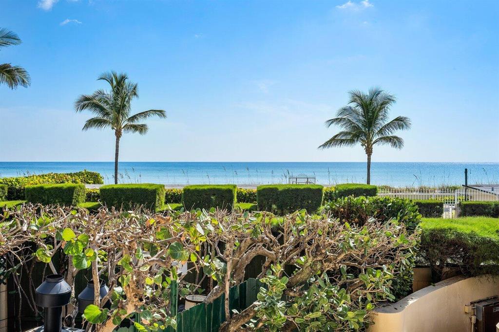 Take a private elevator to a 3000+ SF unit with spectacular, panoramic direct ocean views.  Facing NE with 3BD/5.5BA the apartment is bright, has nice ceiling heights, and features expansive rooms throughout.  Includes a private beach cabana that can be accessed through a tunnel and pool area. This is an exclusive oceanfront boutique building with only 15 apartments and doorman. Unique opportunity to personalize your dream condo!