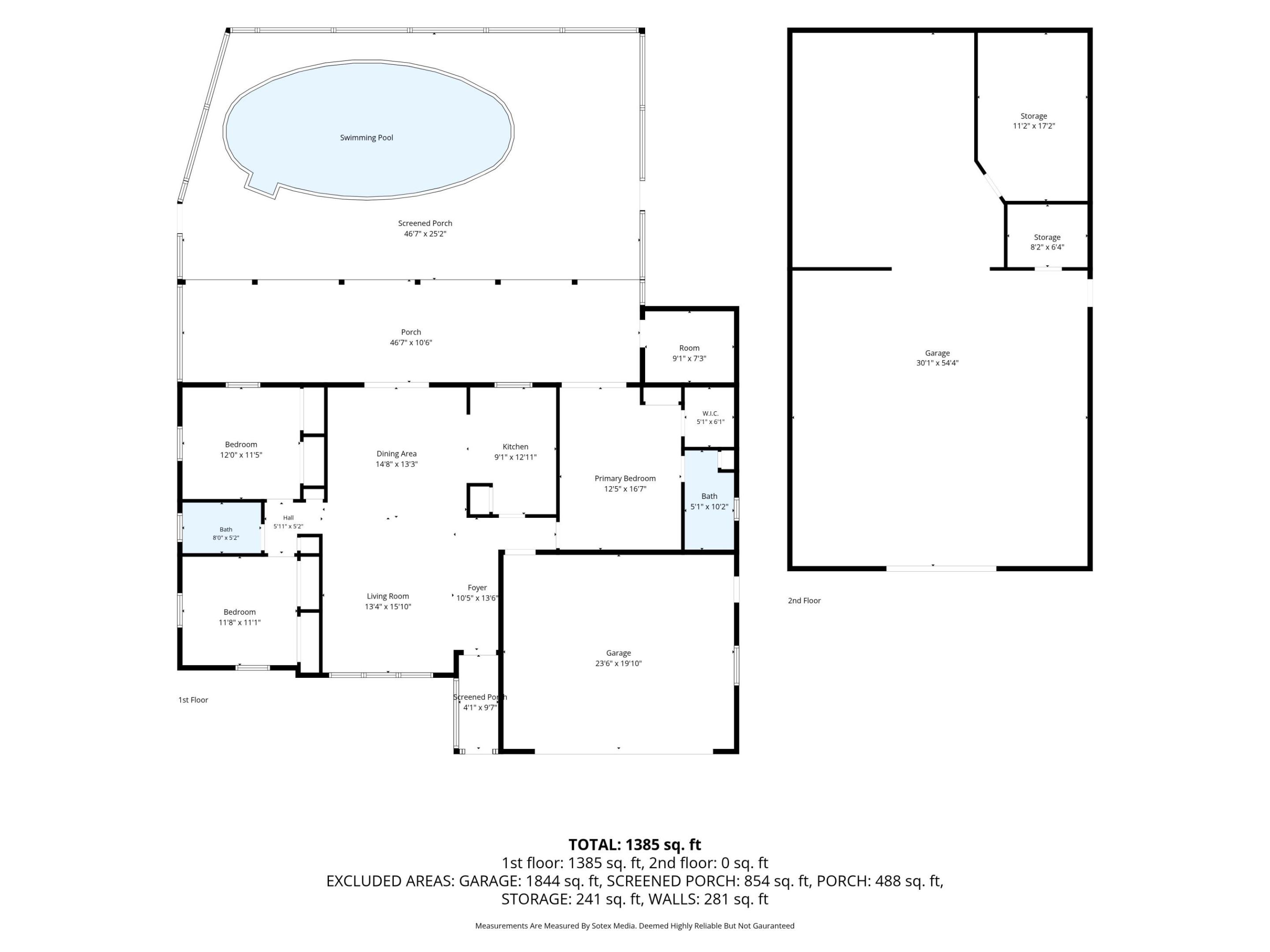 Discover this stunning 3-bed, 2-bath home located in Port St Lucie, set on an oversized corner lot. Inside, you'll find 1,338 sq. ft. of living space, plus a screened-in patio and a beautiful pool, perfect for relaxing or hosting family and friends. Outside, you have plenty of additional yard space plus a massive 1,500 sq. ft. warehouse/garage which offers incredible potential for more  storage, a workshop, or investment. Bring your toys!! Don't miss out, schedule your tour today!