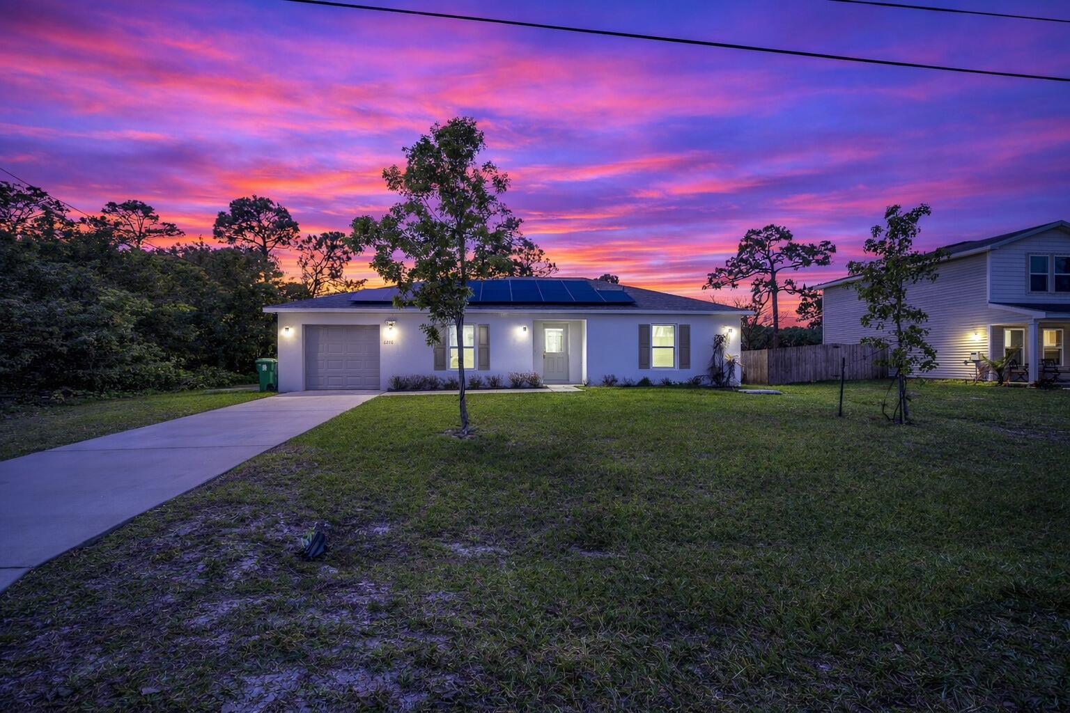 Welcome to this beautifully maintained 2023 built home located in the highly desirable Torino neighborhood of Port St. Lucie. This like-new residence offers modern construction, stylish finishes, and peace of mind with all major systems only a few years old. Step inside to find a bright and open layout designed for comfortable living and entertaining. The home features contemporary design elements, spacious living areas, and a seamless flow throughout. The kitchen and living spaces are perfect for both everyday living and hosting guests. Situated in one of Port St. Lucie's most sought-after areas, this home offers convenient access to shopping, dining, top-rated schools, and major highways. Move-in ready and in excellent condition—this is a fantastic opportunity to own a nearly new home.