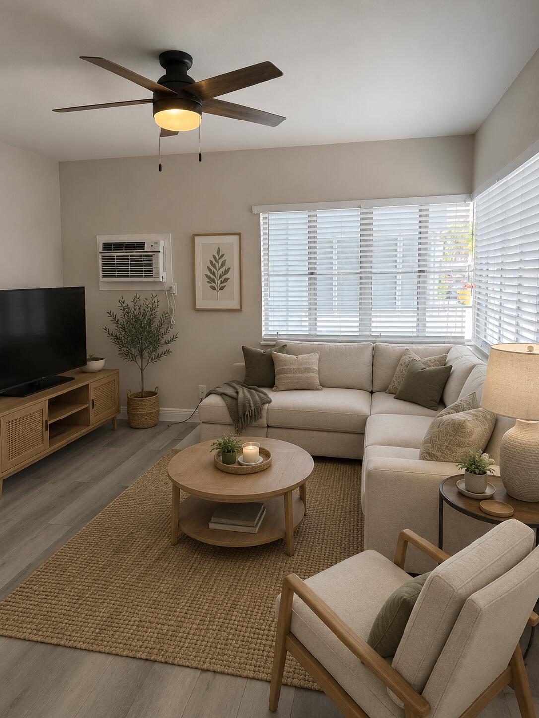 Welcome to this beautifully updated 1-bedroom, 1-bath oasis in the heart of the coastal town of Lake Worth Beach! This charming early-1950s gem blends timeless character with modern comfort.  Featuring a stylish updated kitchen and inviting living space. Enjoy your morning coffee or unwind with a glass of wine on the lush tropical grounds. Just a half block from the vibrant downtown, you'll love the colorful murals, art galleries, boutique shops, cafes, and local restaurants that give this coastal community its unique charm. The beach is just a short walk or bike ride away. Exceptional location! Owner special: Move in with only first month's rent and security deposit.