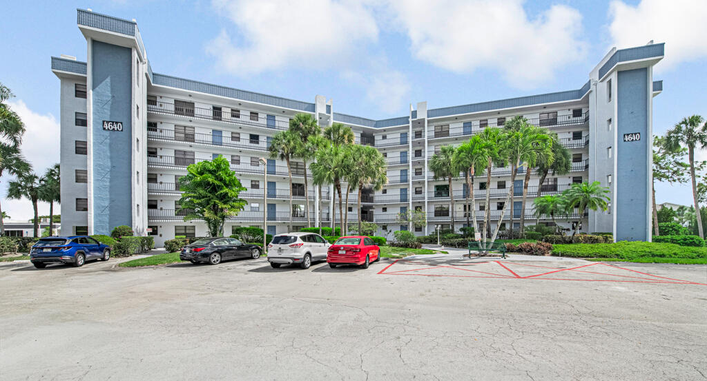 Seller highly motivated | Bright and spacious 2-bedroom, 2-bath condo in the well-maintained Lucerne Lakes 55+ community. Featuring new flooring in the main living areas, new carpet in the bedrooms, and a screened-in balcony with scenic views. The primary suite offers a walk-in closet and private bath. Enjoy convenient features like elevator access, assigned parking, and a washer/dryer on each floor. Community amenities include multiple pools, tennis courts, a fitness center, sauna, clubhouse, game room, and more. Ass Fee includes basic cable and water. Ideally located near shopping, dining, parks, the FL Turnpike, beaches, and the airport.