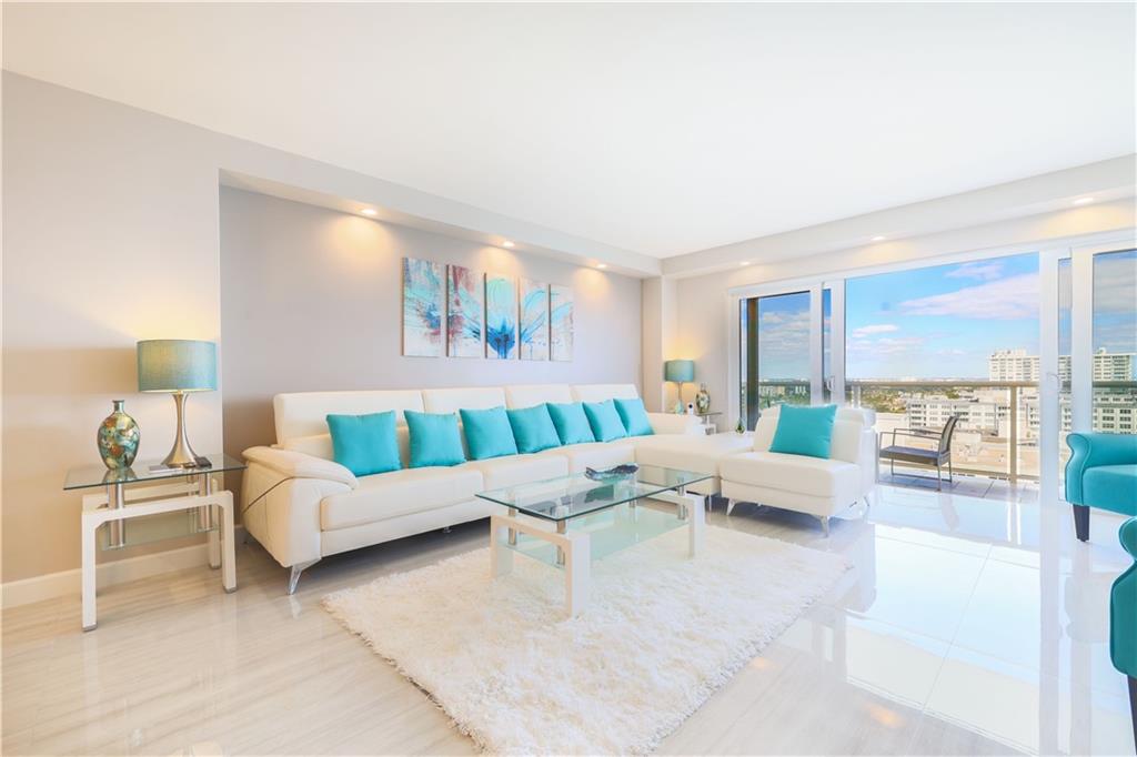 Unique opportunity to grab this ready-to-move in luxurious 2BR 2BA condo on 25th floor of prime beach-front location of Famous Galt Ocean Mile. Totally renovated with custom finishing and porcelain tiles throughout. Enjoy year-round exceptional ocean views from both bedrooms and living room. Large private balcony accessible. Condo and balcony exquisitely furnished ready for your enjoyment. Fully equipped kitchen with new Stainless-steel appliances. Amenities include: 2 gyms, private pool and private beach access, beach deck with bbq's and seating, large events room, onsite management and much more. Truly amazing property!