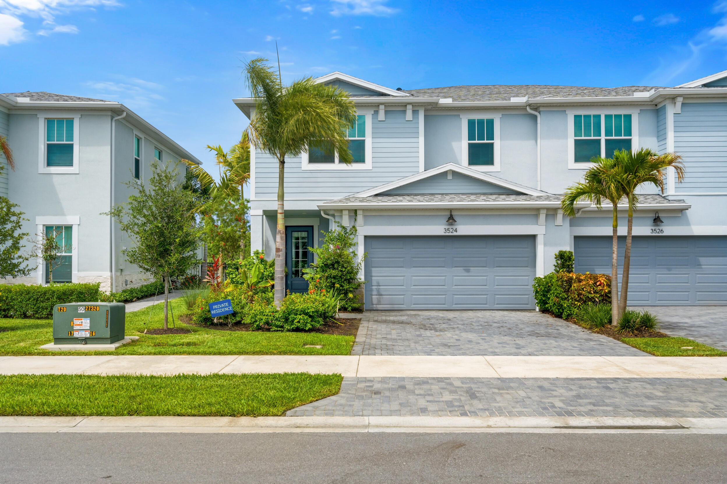 Built in 2025, this Salina model offers 3 bedrooms, 2.5 baths, and over 2,500 square feet of open-concept living. The spacious kitchen features a large island overlooking the great room and dining area, while the upstairs loft provides flexible living space. The private owner's suite includes a walk-in closet and spa-inspired bath. Additional features include impact glass, concrete block construction, a covered lanai, and a 2-car garage. Ideally located just 2 minutes from US-1, 5 minutes to Downtown Jensen Beach, 10 minutes to Hutchinson Island beaches, and close to shopping, dining, parks, and top-rated Martin County schools. Why the Salina is Popular: Largest villa plan in Avila; Ideal for buyers who want single-family style living with lower exterior maintenance. Excellent separation between the primary suite and guest bedrooms; Loft works well as an office, media room, or additional living area. Large kitchen and great room make it one of the best entertaining layouts in the community.