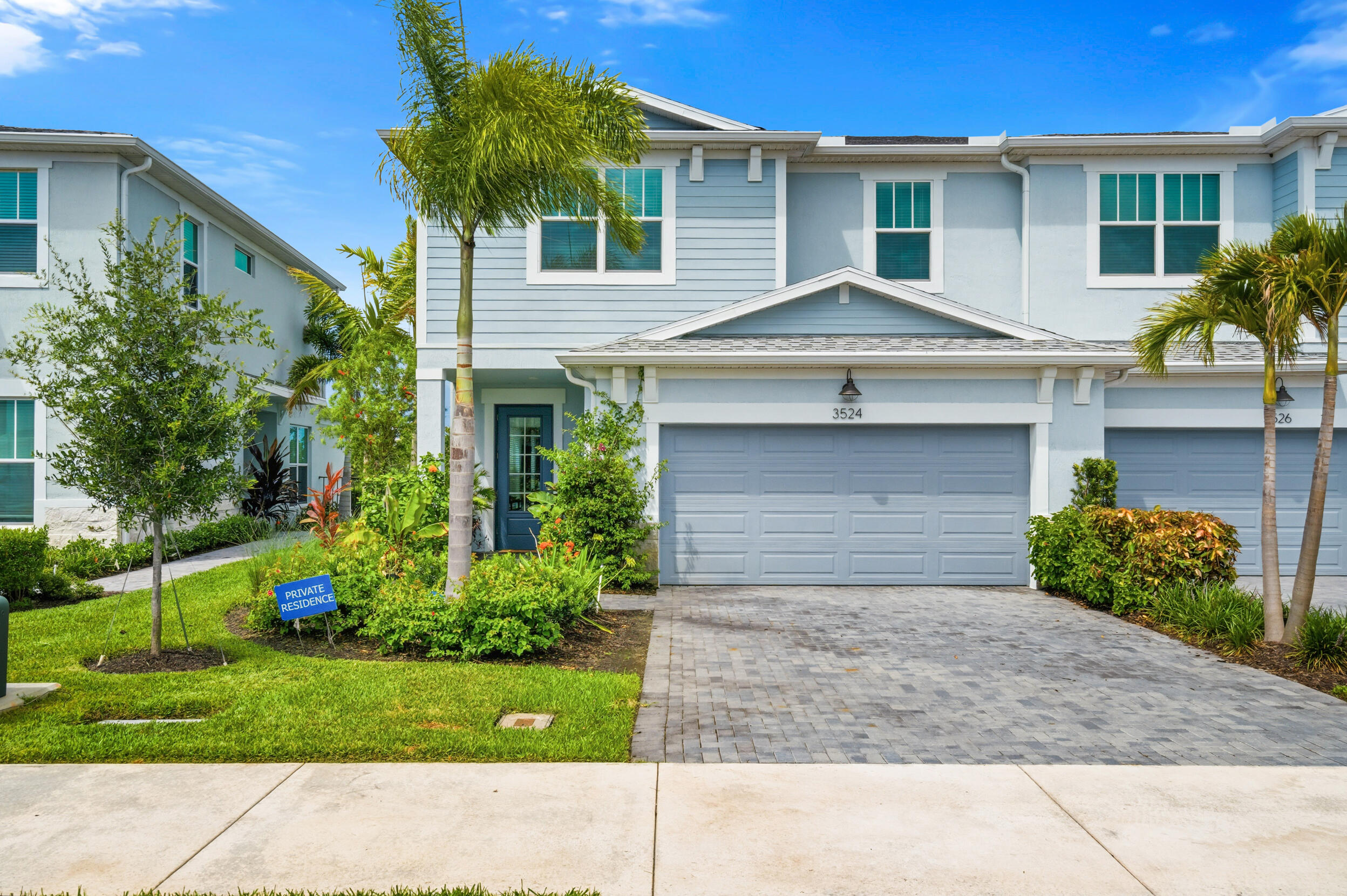 Built in 2025, this Salina model offers 3 bedrooms, 2.5 baths, and over 2,500 square feet of open-concept living. The spacious kitchen features a large island overlooking the great room and dining area, while the upstairs loft provides flexible living space. The private owner's suite includes a walk-in closet and spa-inspired bath. Additional features include impact glass, concrete block construction, a covered lanai, and a 2-car garage. Ideally located just 2 minutes from US-1, 5 minutes to Downtown Jensen Beach, 10 minutes to Hutchinson Island beaches, and close to shopping, dining, parks, and top-rated Martin County schools. Why the Salina is Popular: Largest villa plan in Avila; Ideal for buyers who want single-family style living with lower exterior maintenance. Excellent separation between the primary suite and guest bedrooms; Loft works well as an office, media room, or additional living area. Large kitchen and great room make it one of the best entertaining layouts in the community.